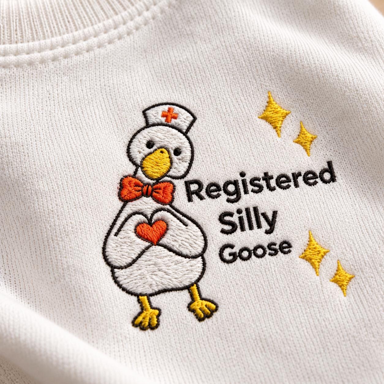 Registered Silly Goose, gift for nursing new grad, nurses week gift detail 2