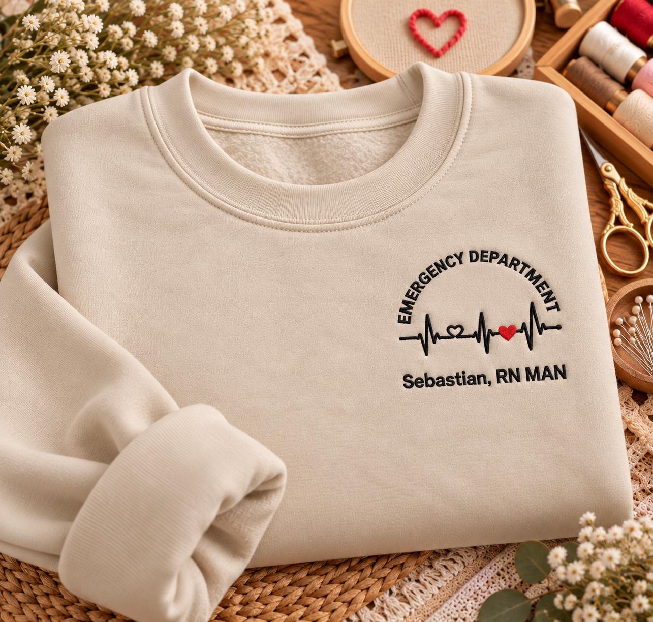 Personalized ER Nurse , Custom RN , Custom Name Gift