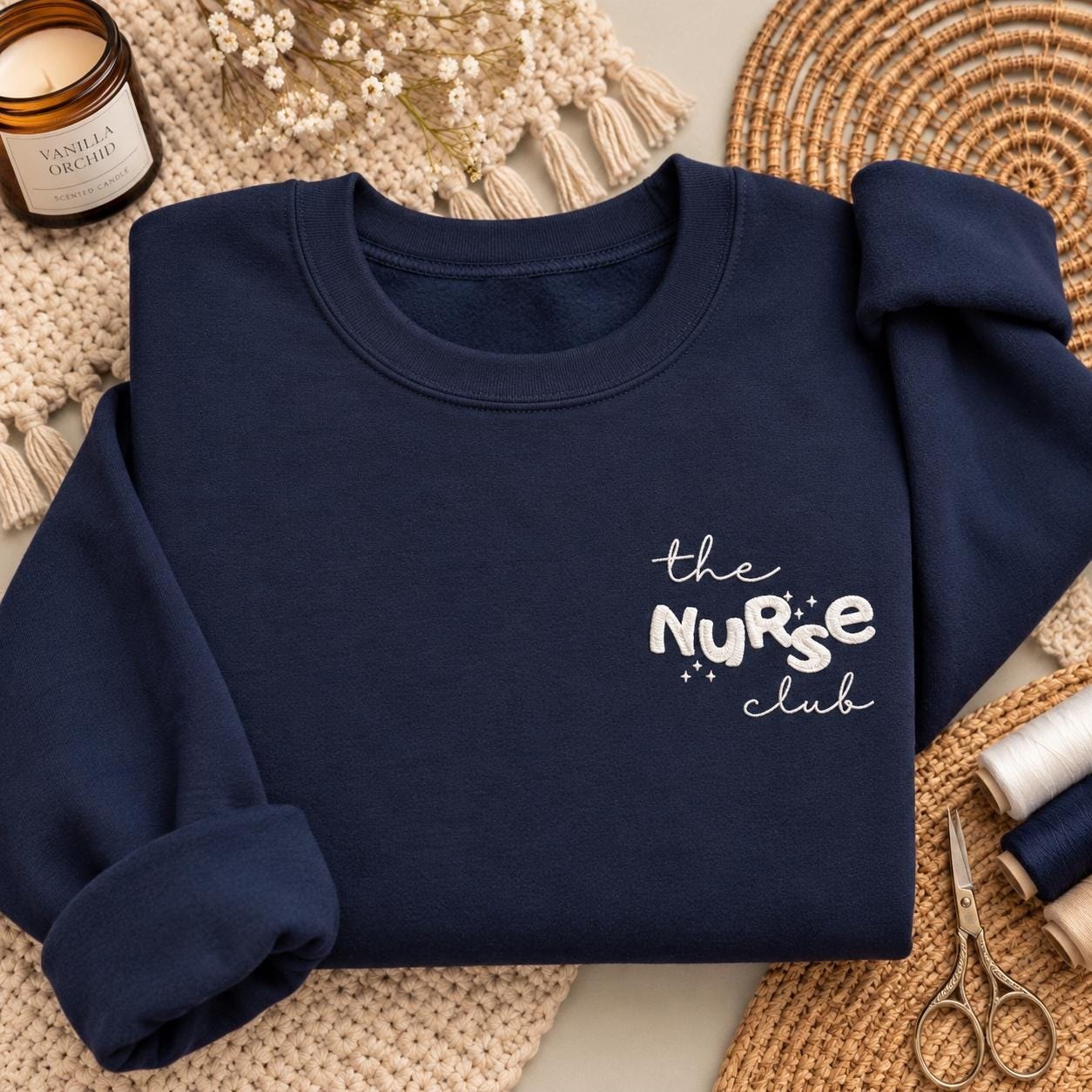 The nurse club embroiderd detail 4