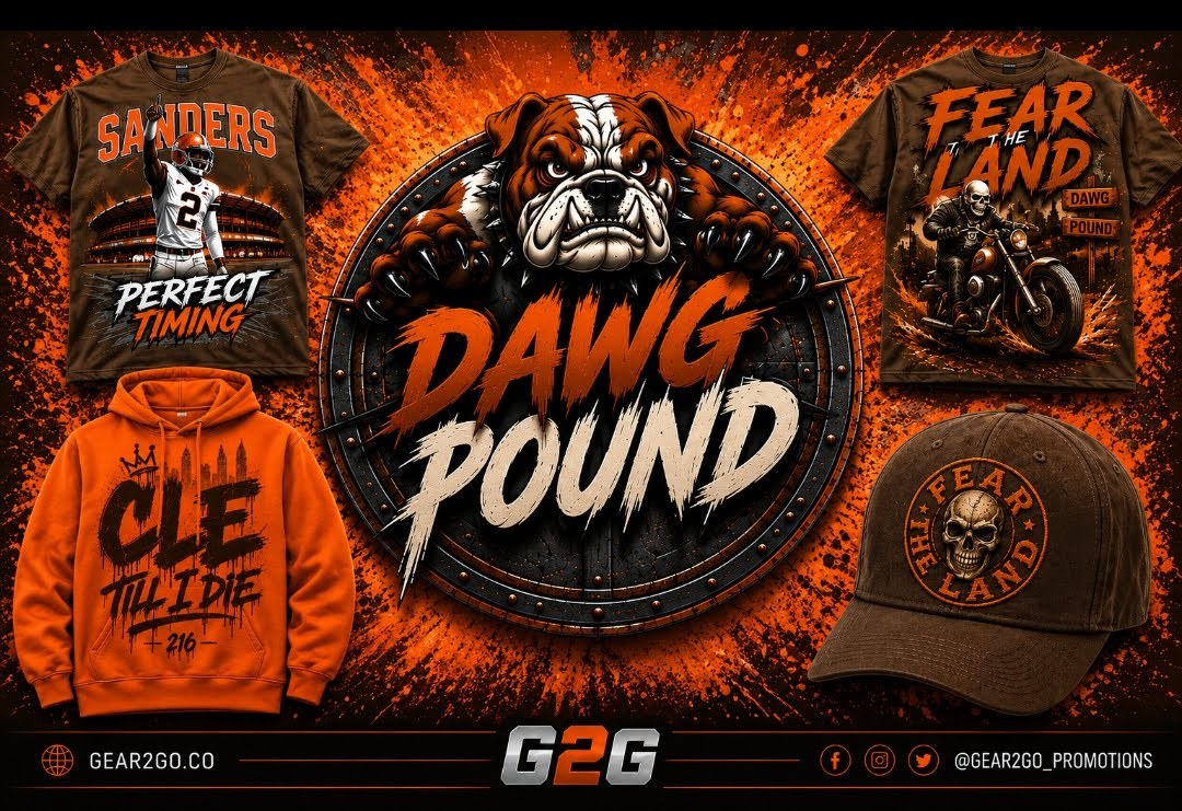 Gear 2 Go Dawg Pound apparel collection