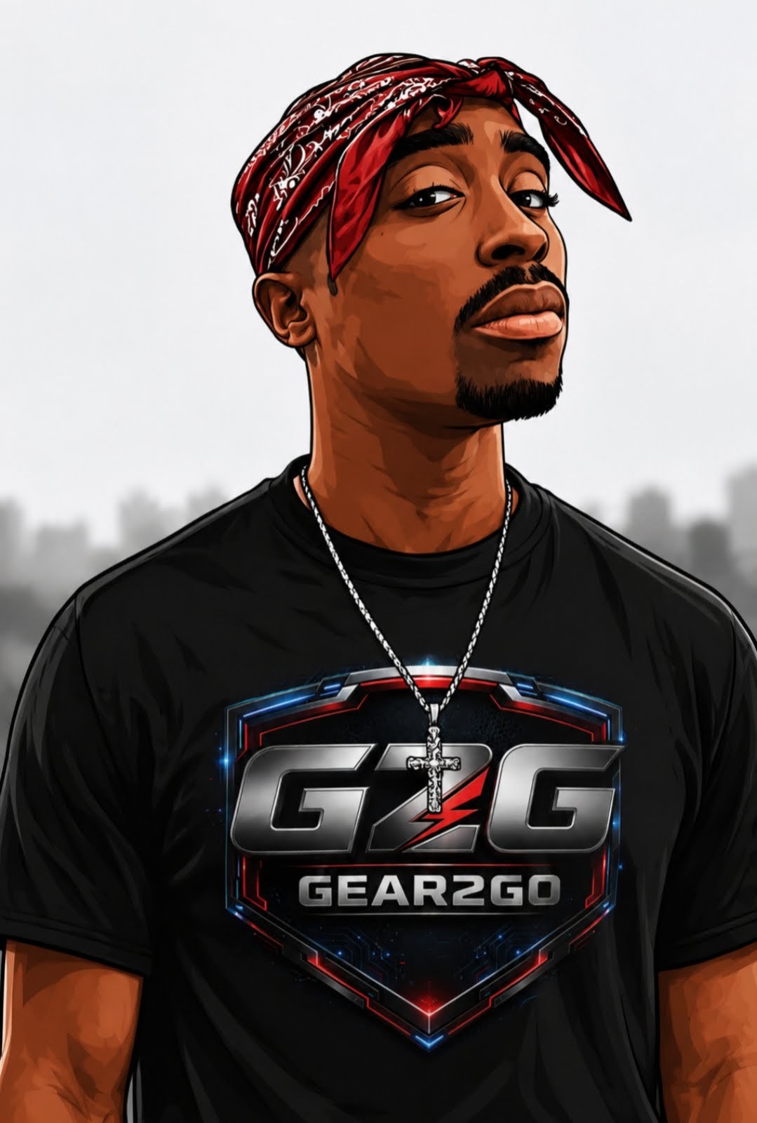 Gear 2 Go Cleveland graphic T-shirt