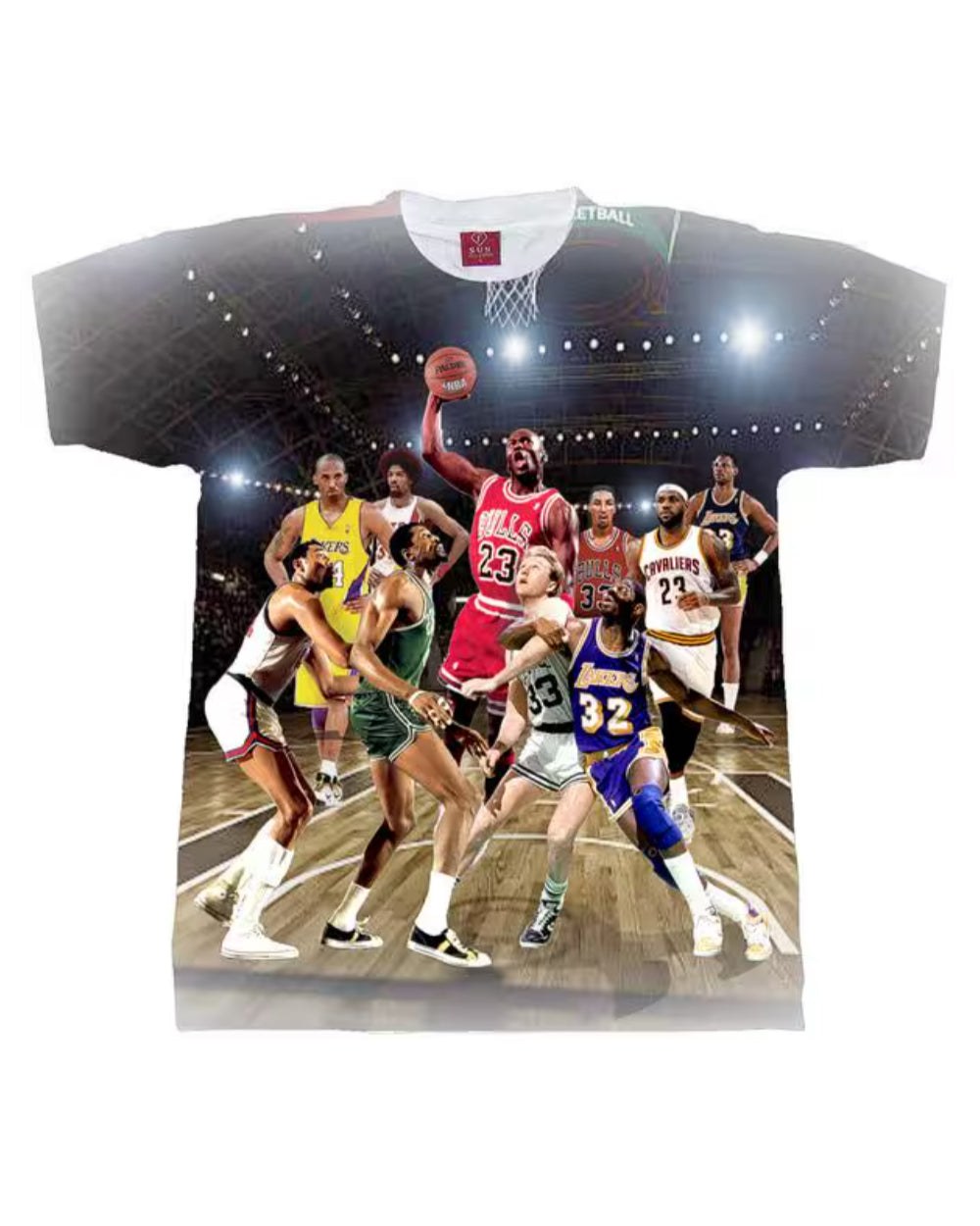 Iconic Basketball Legends sublimation T-Shirt from Gear 2 Go