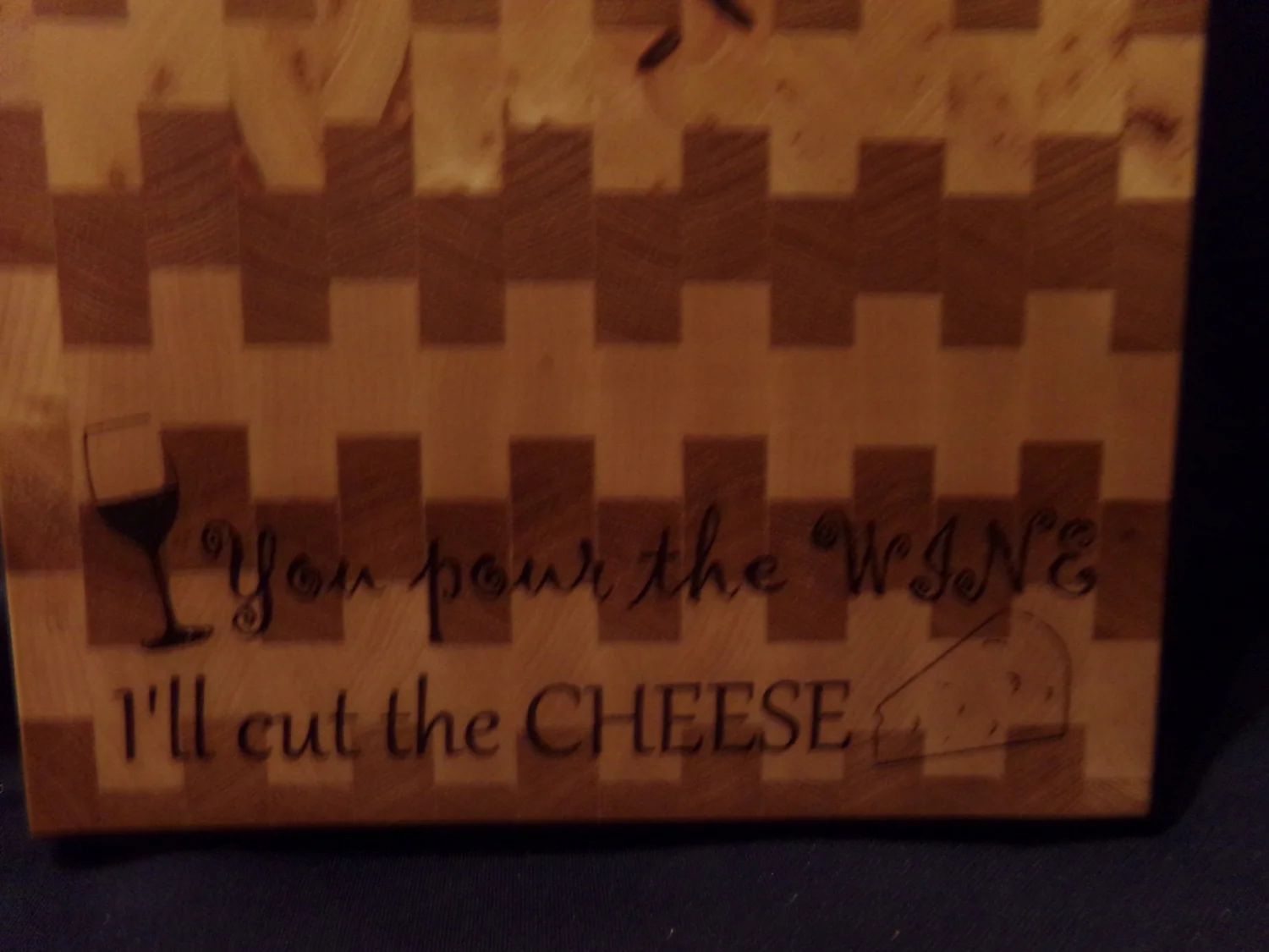 End Grain Cutting Board  LARGE