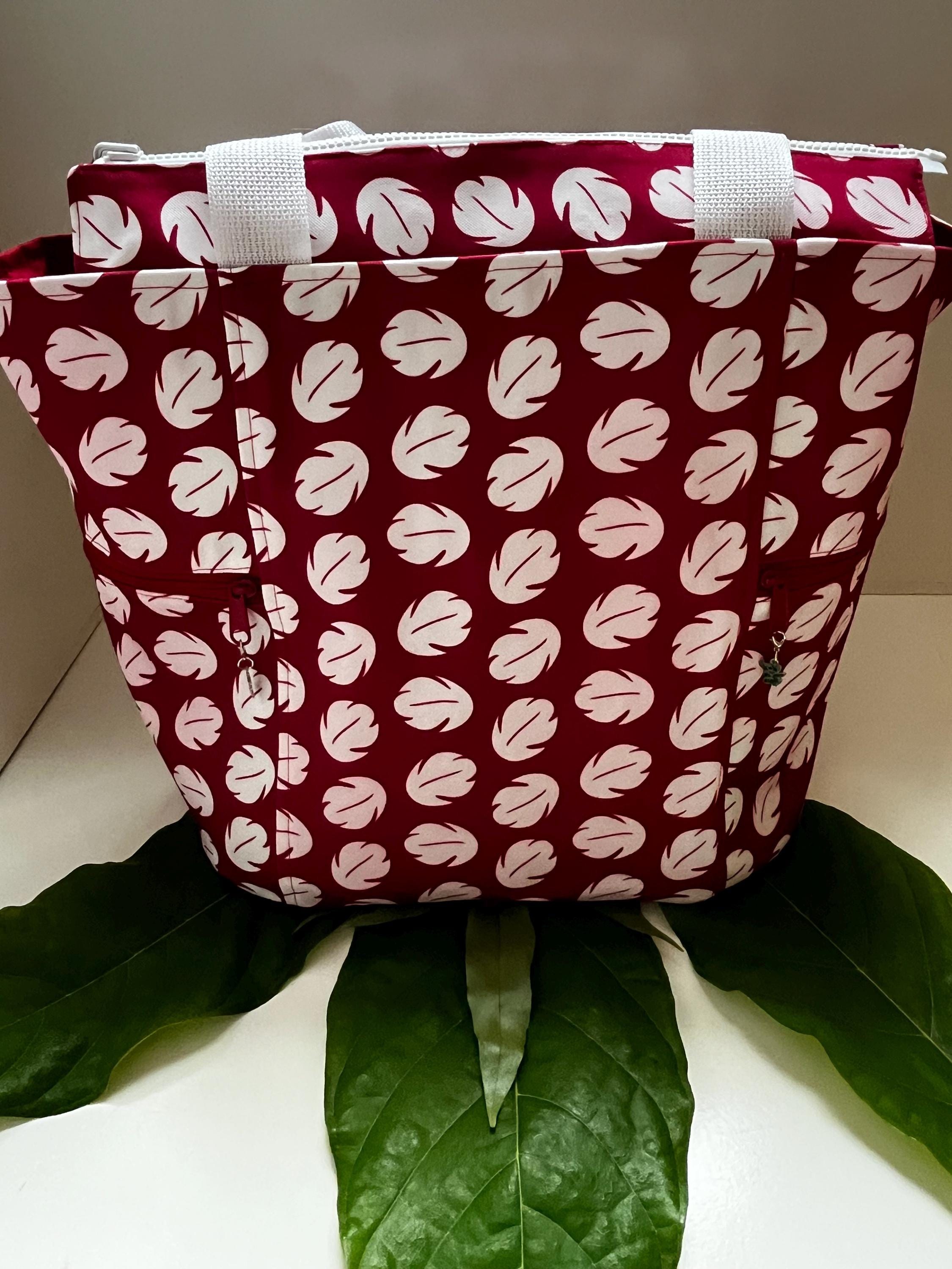 Hawaiian Dress Mu’umu’u Washable Tote Shopping Bag, view 2