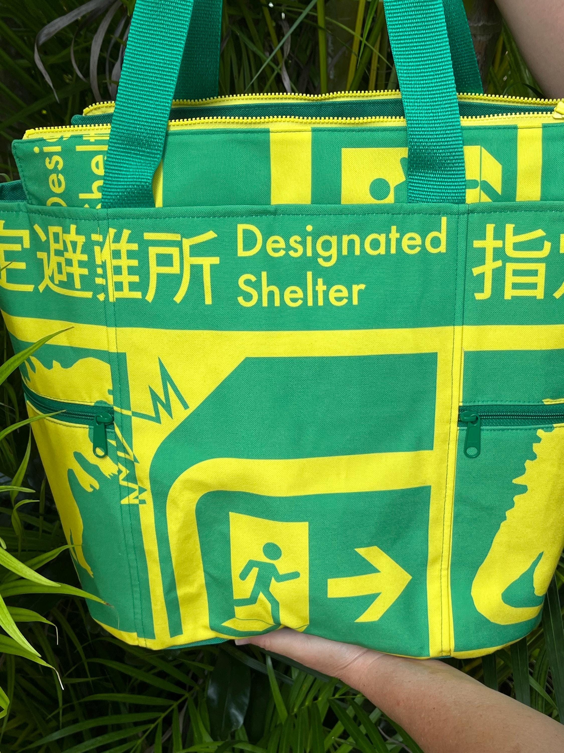 Designated Shelter Washable Tote Shopping Bag