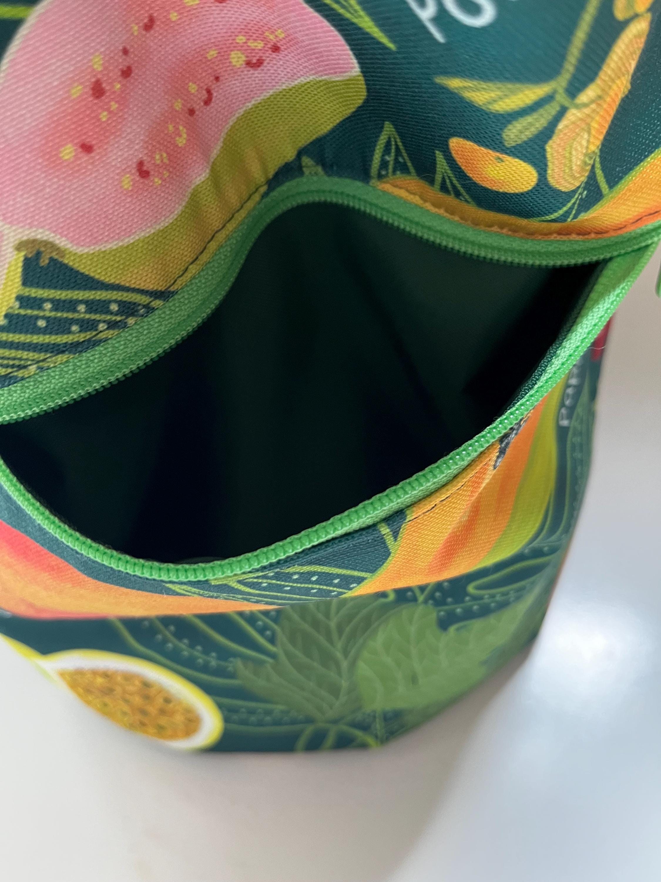 Hawaiian Fruits Washable Tote Shopping Bag, view 4