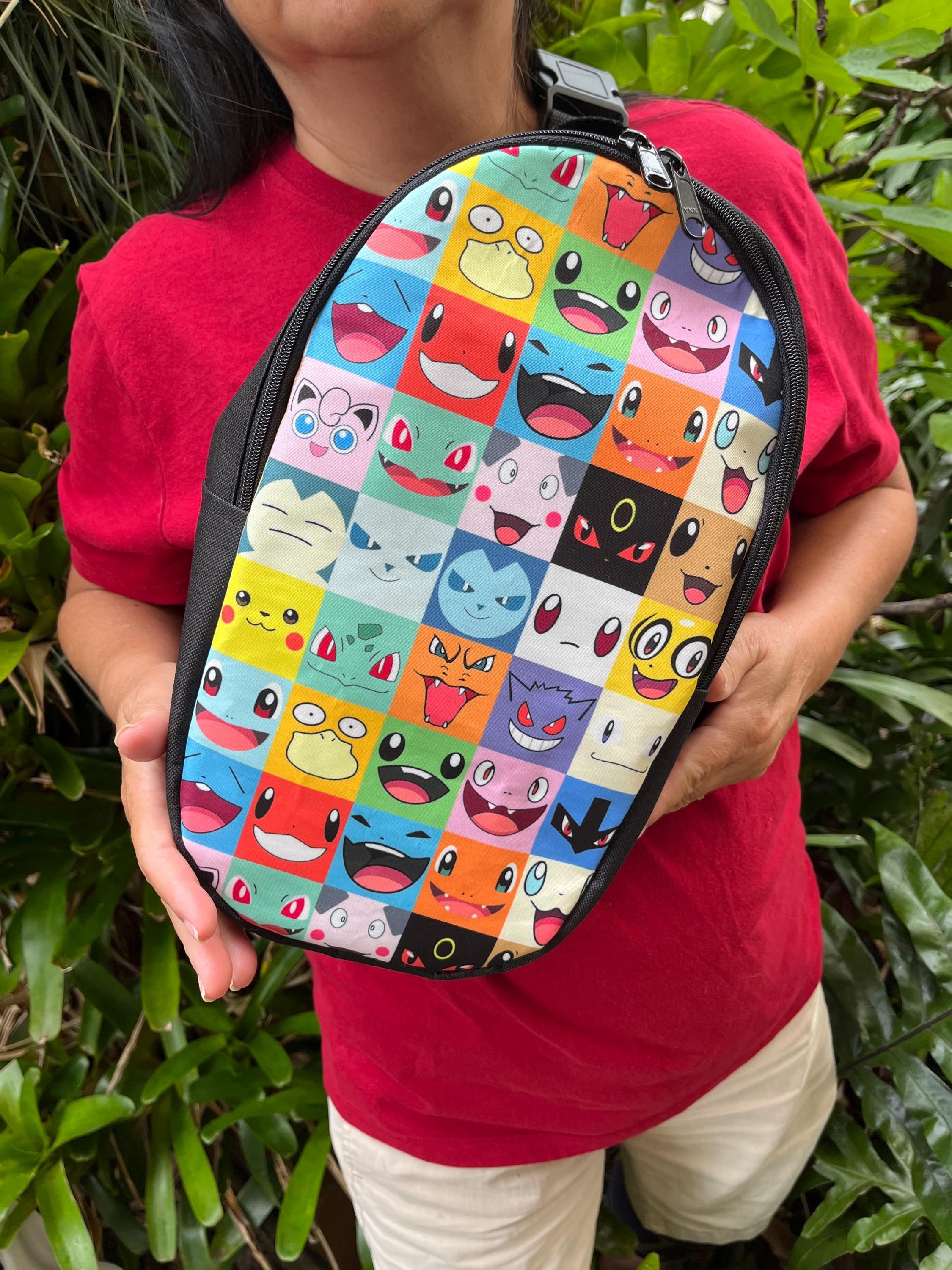 Poke Faces Bullet Sling-pack Backpack, view 2