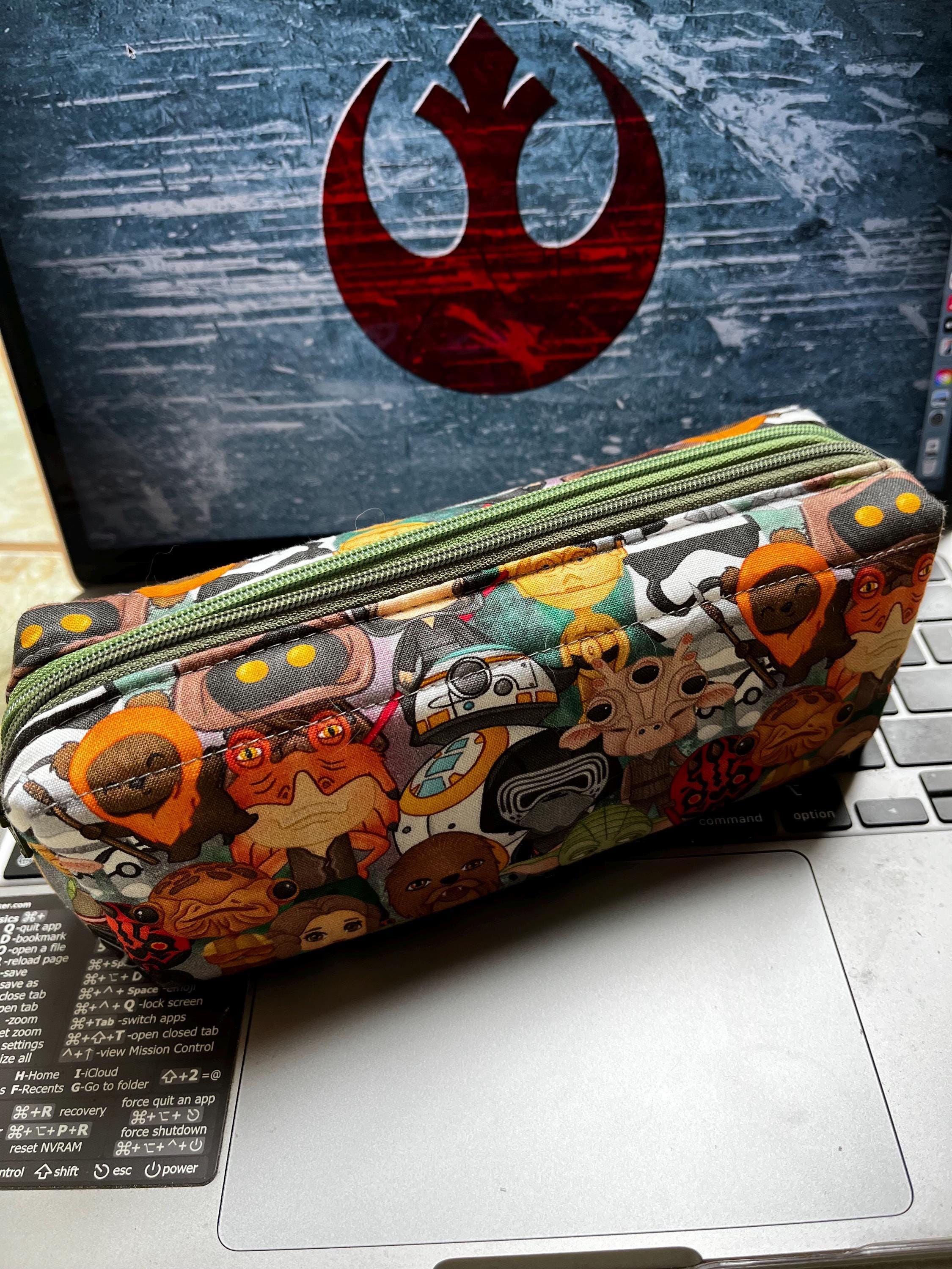 Chibi Galactic Friends Double Zip Pencil Case