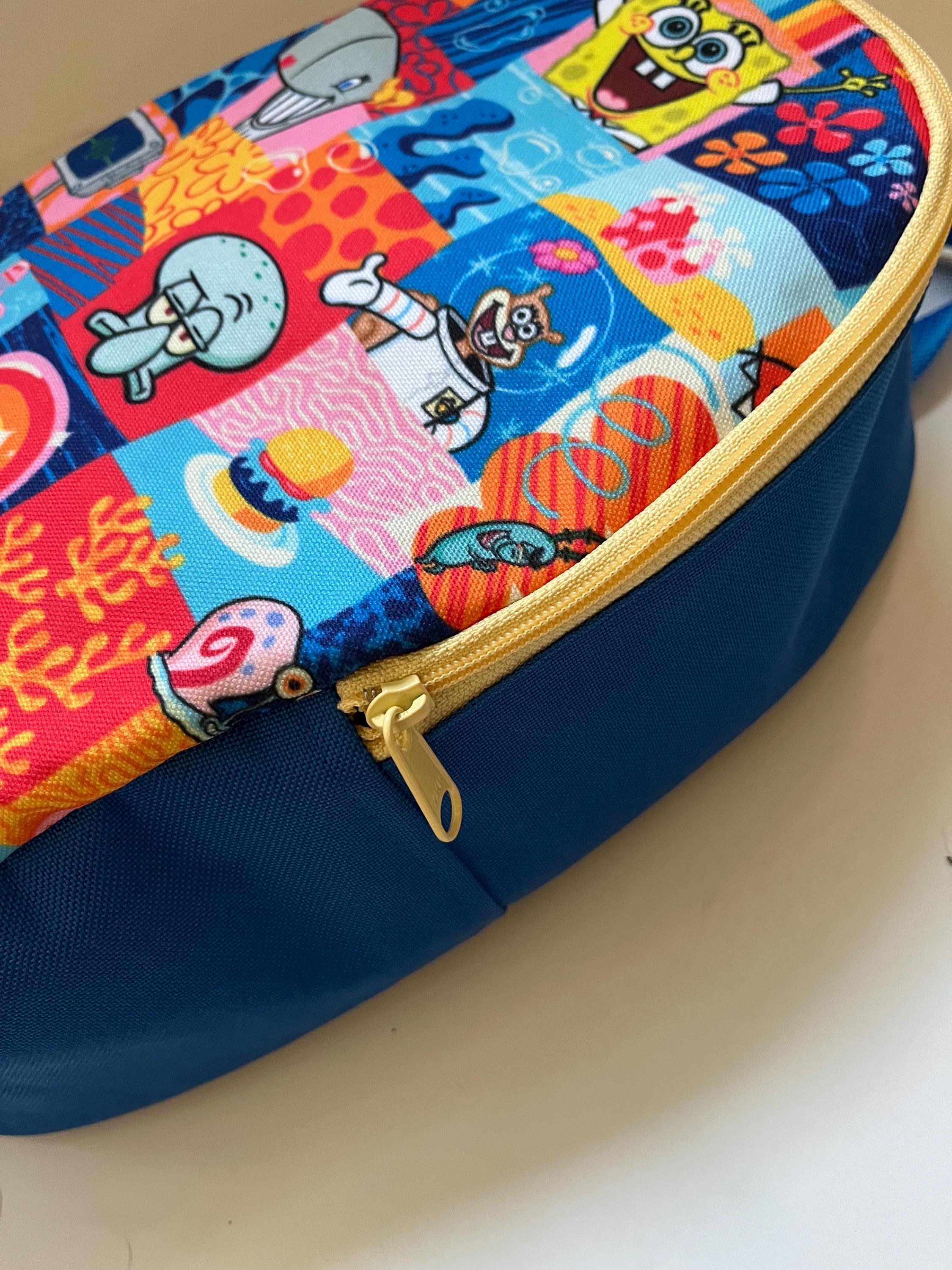 Coral Reef Cartoon Bullet Sling-pack Backpack, view 5