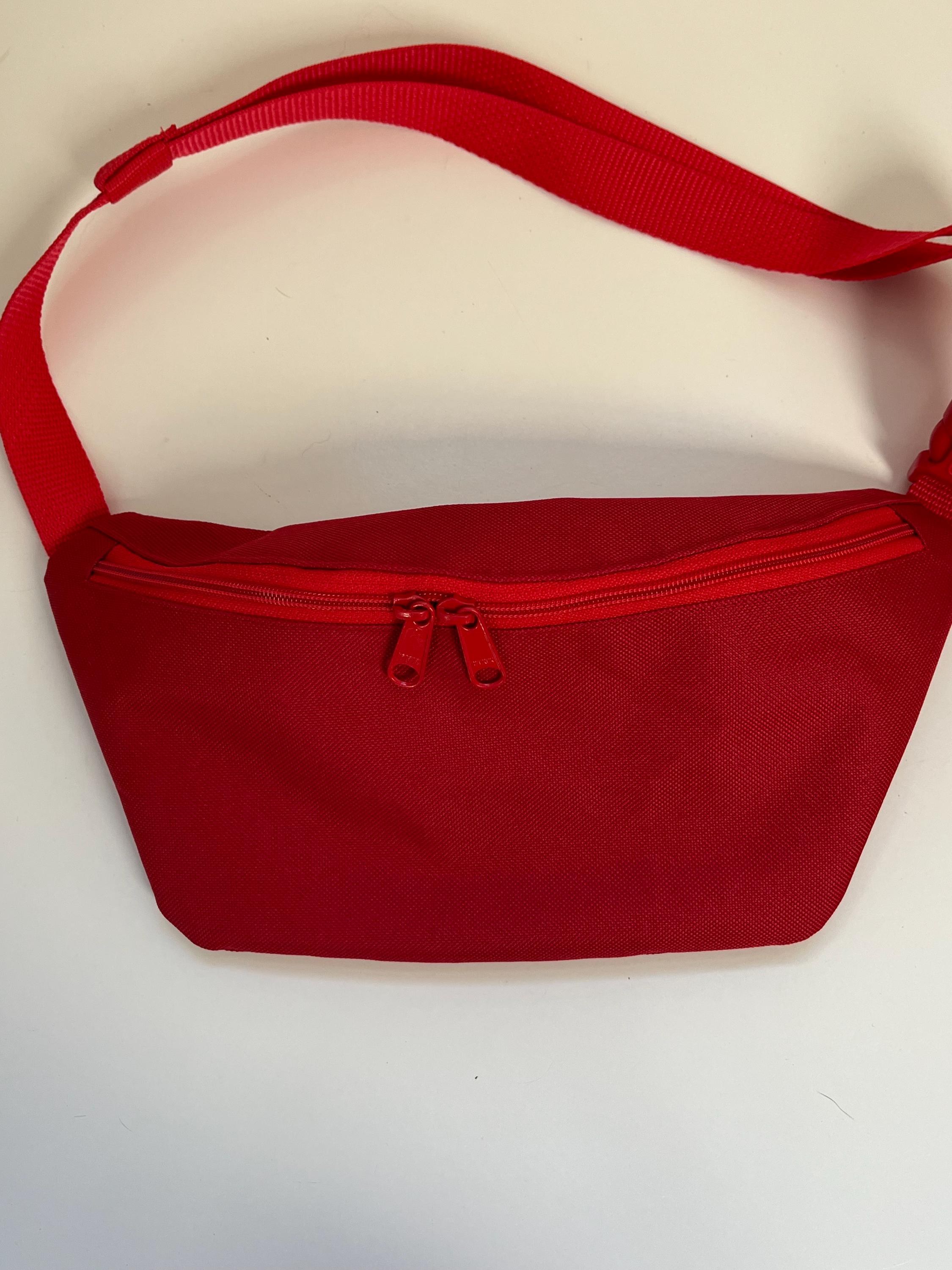 Highly Visible Crossbody Pouch - Red, view 2