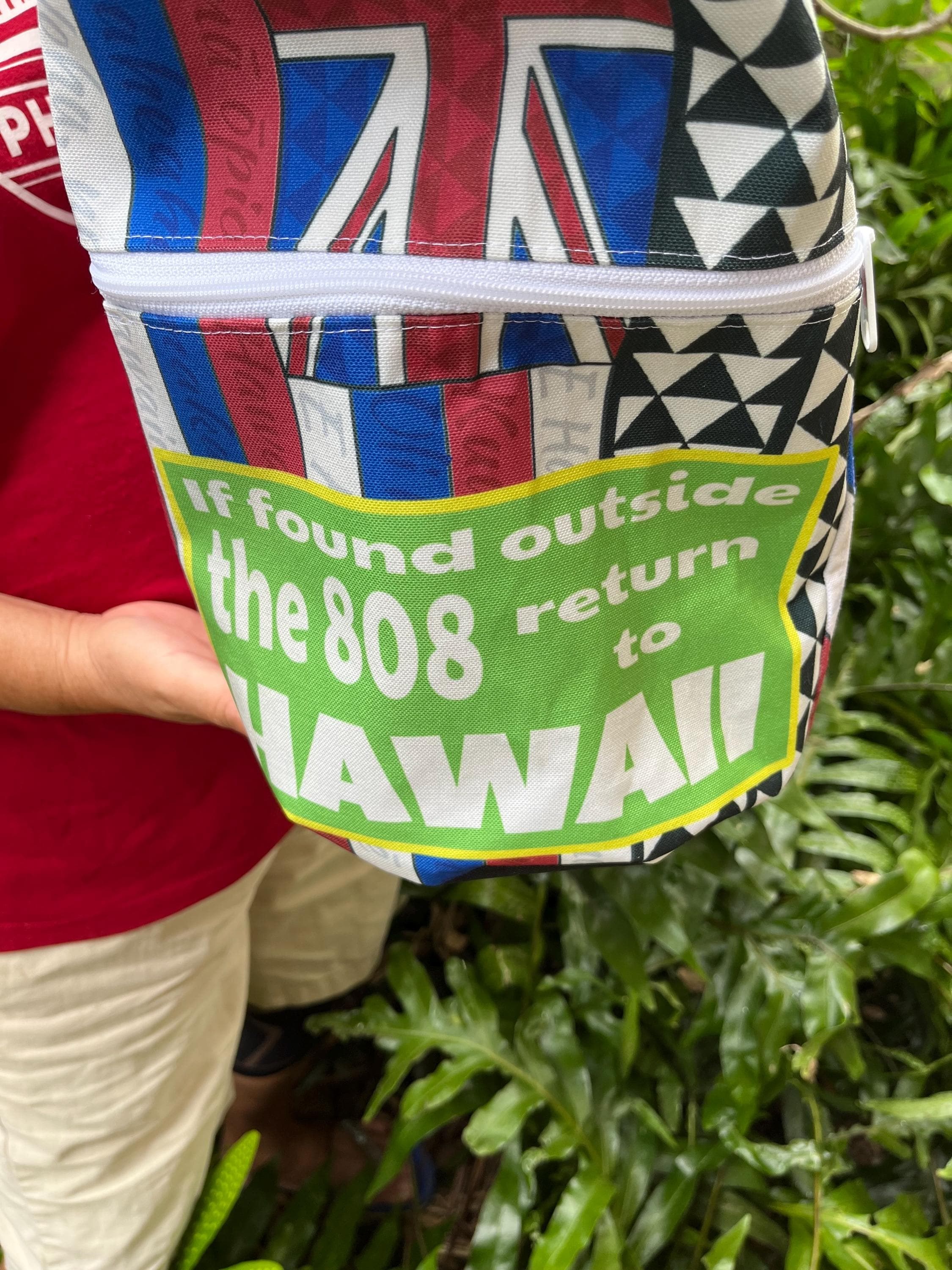 Hawai’i Aloha [Luggage Sleeve] Washable Tote Shopping Bag, view 2