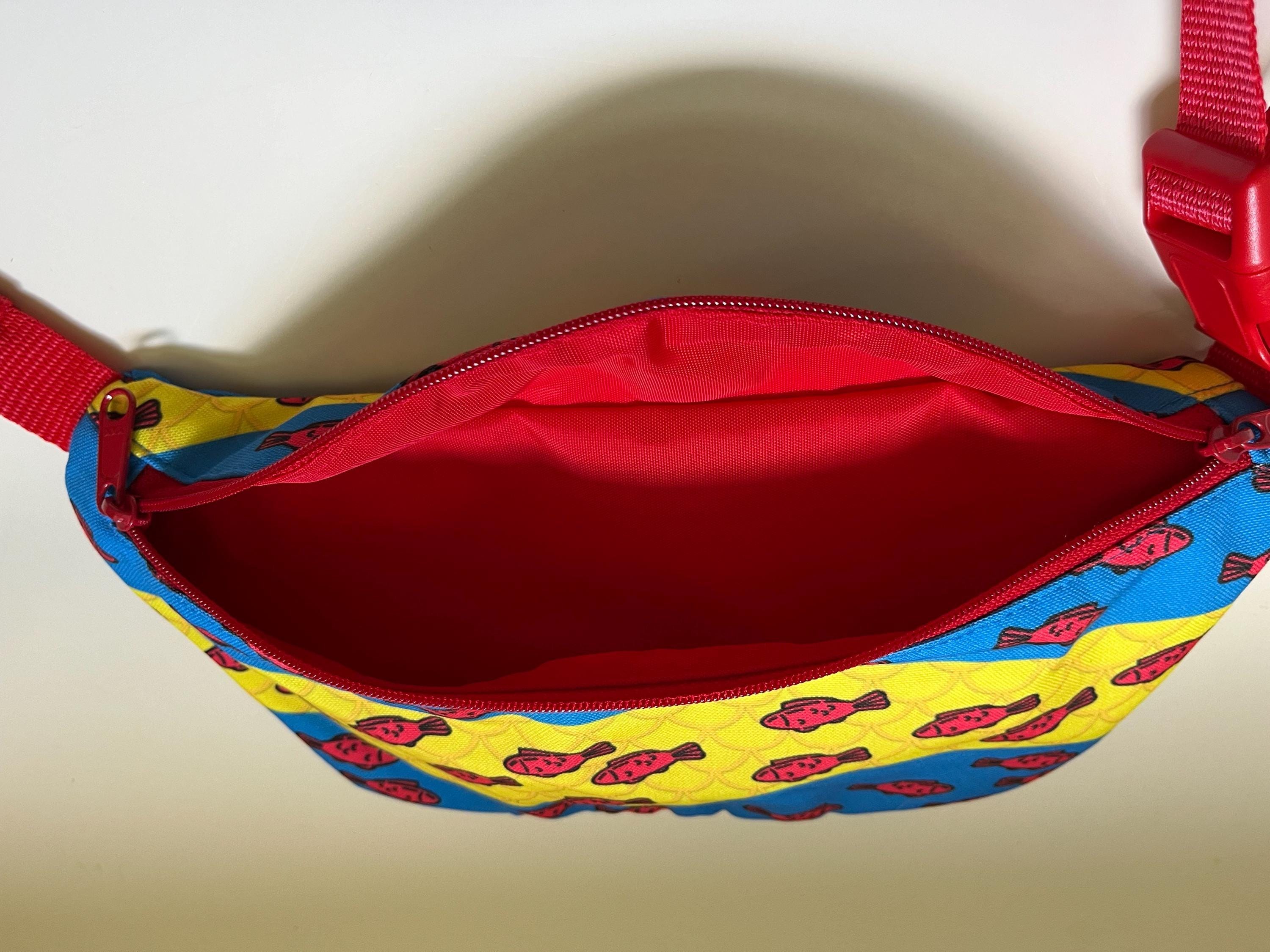 Red Swimmers Waist Pouch, view 4