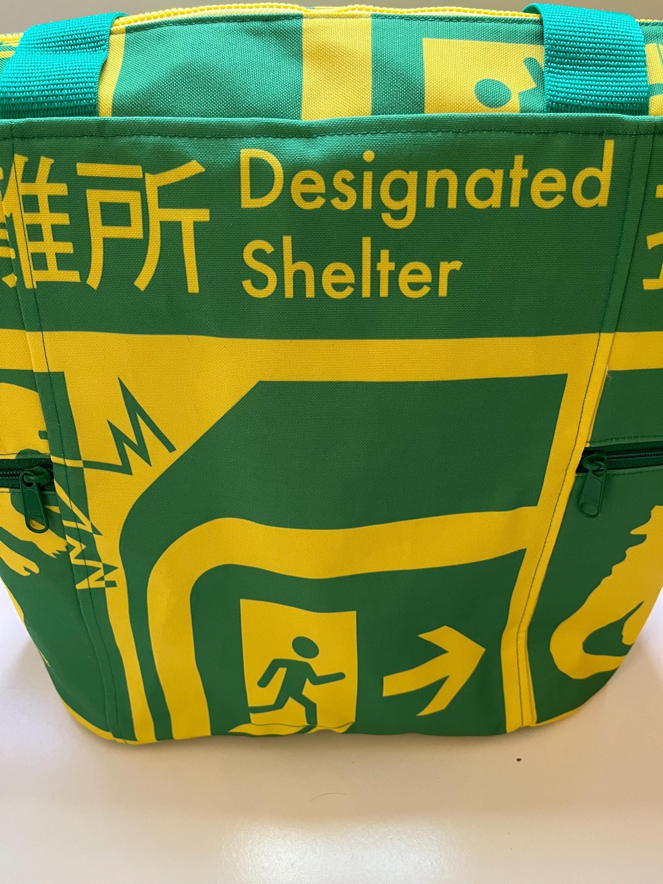 Designated Shelter Washable Tote Shopping Bag, view 2