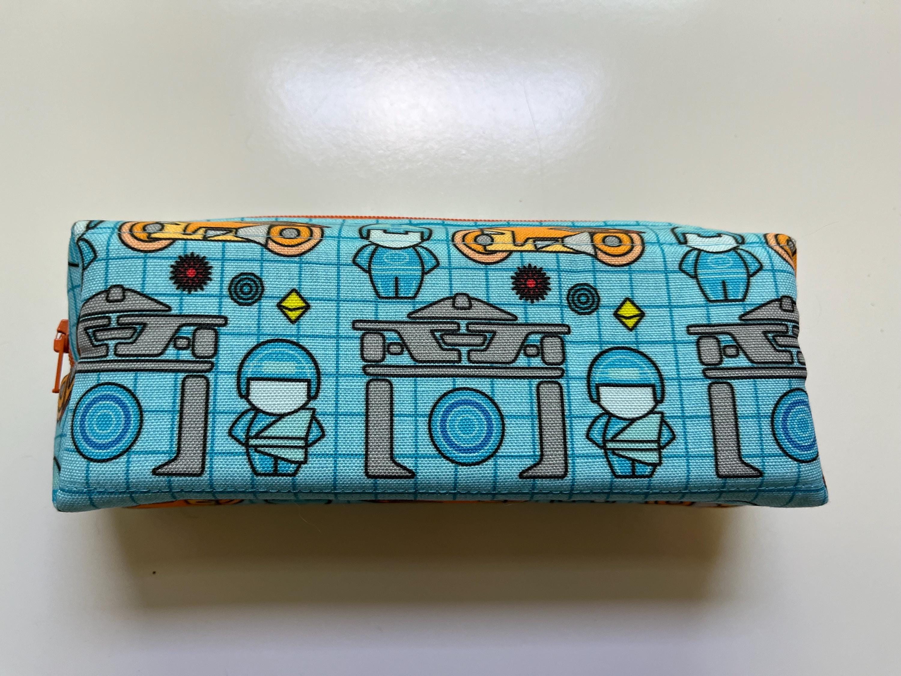 Greetings Programs! Double Zip Pencil Case, view 2