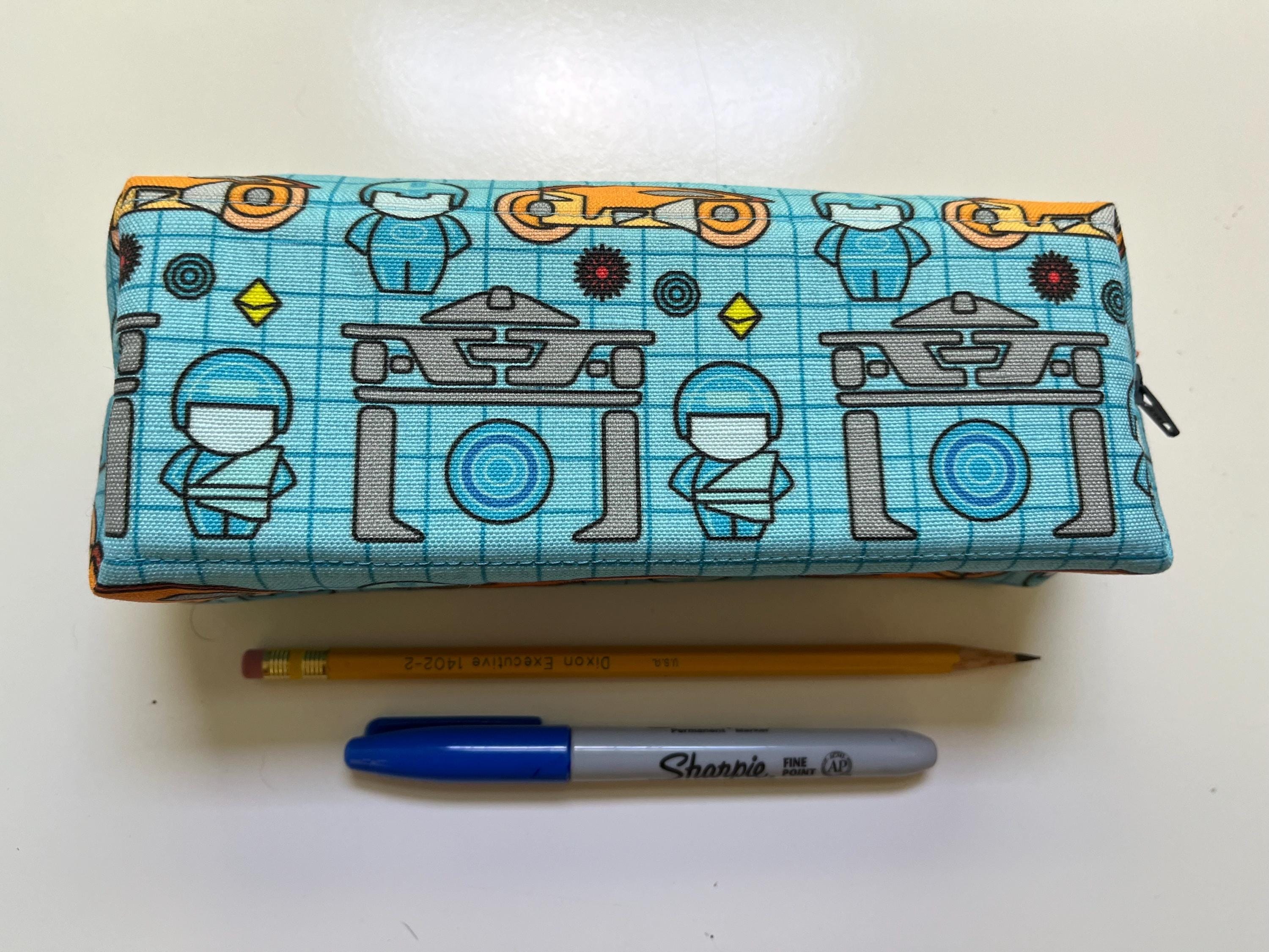 Greetings Programs! Double Zip Pencil Case, view 3