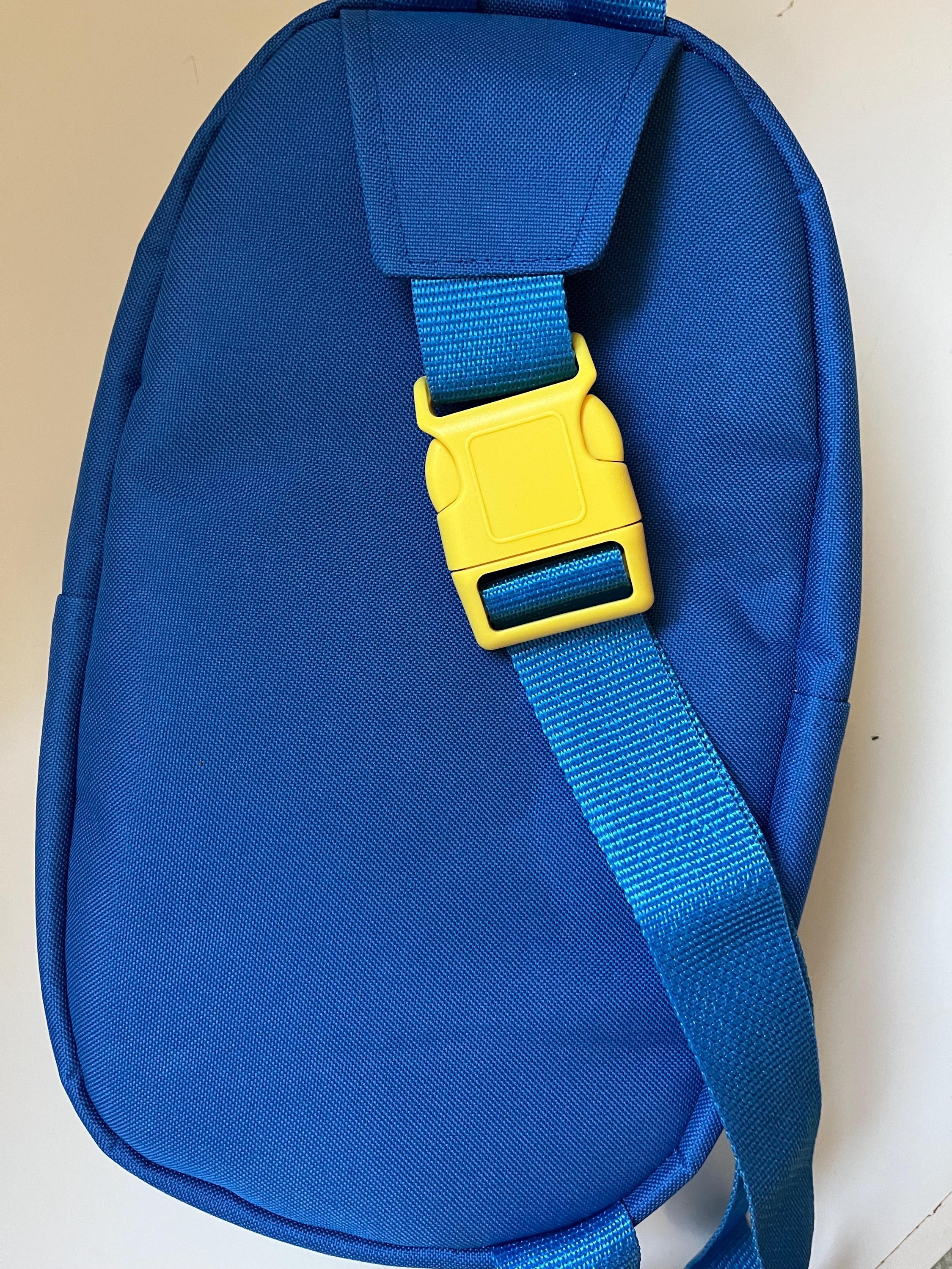 Coral Reef Cartoon Bullet Sling-pack Backpack, view 7