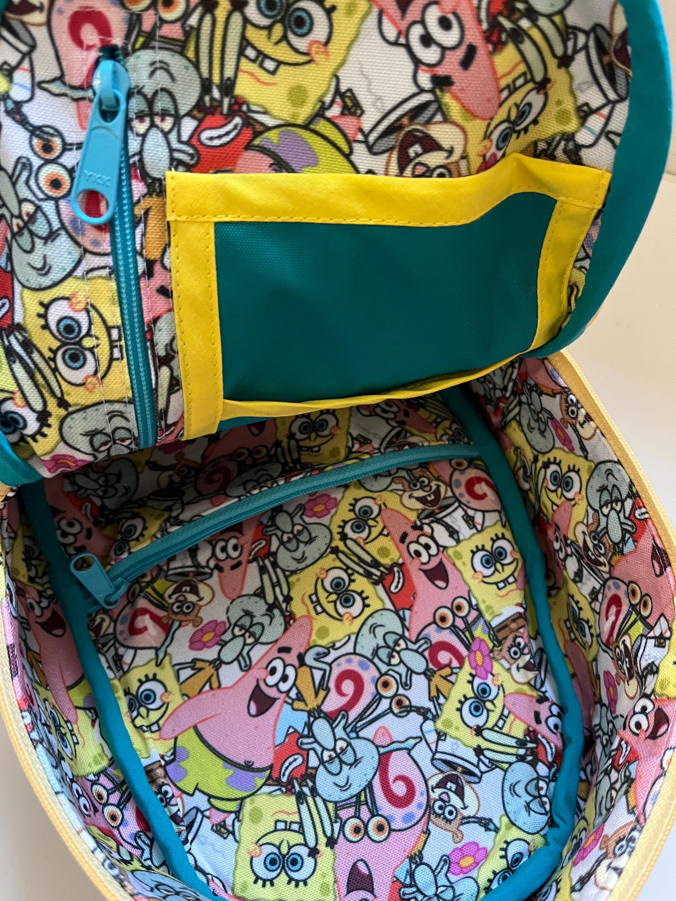 Coral Reef Cartoon Bullet Sling-pack Backpack, view 6