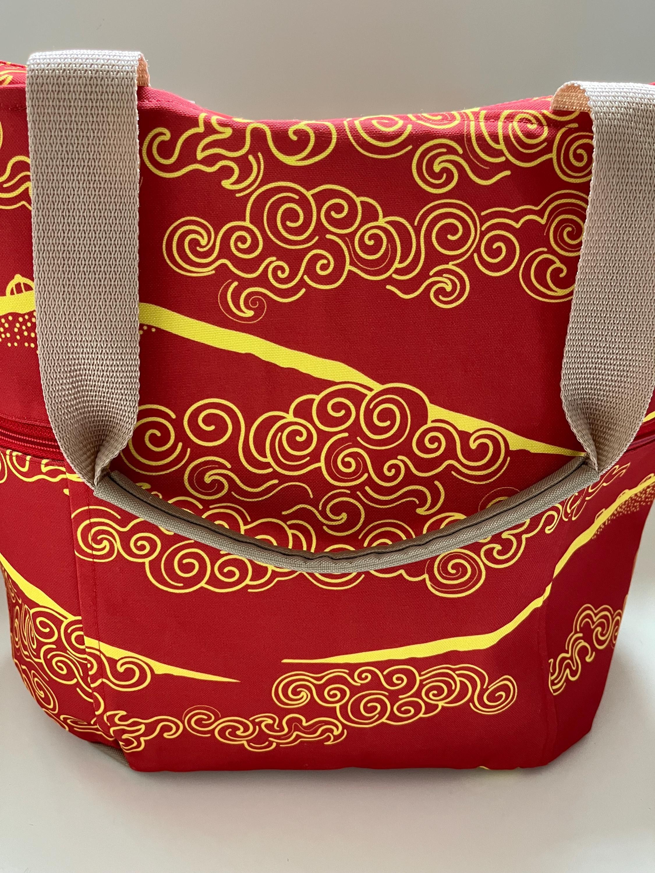 Mauna Kea “Pele” Washable Tote Shopping Bag, view 7