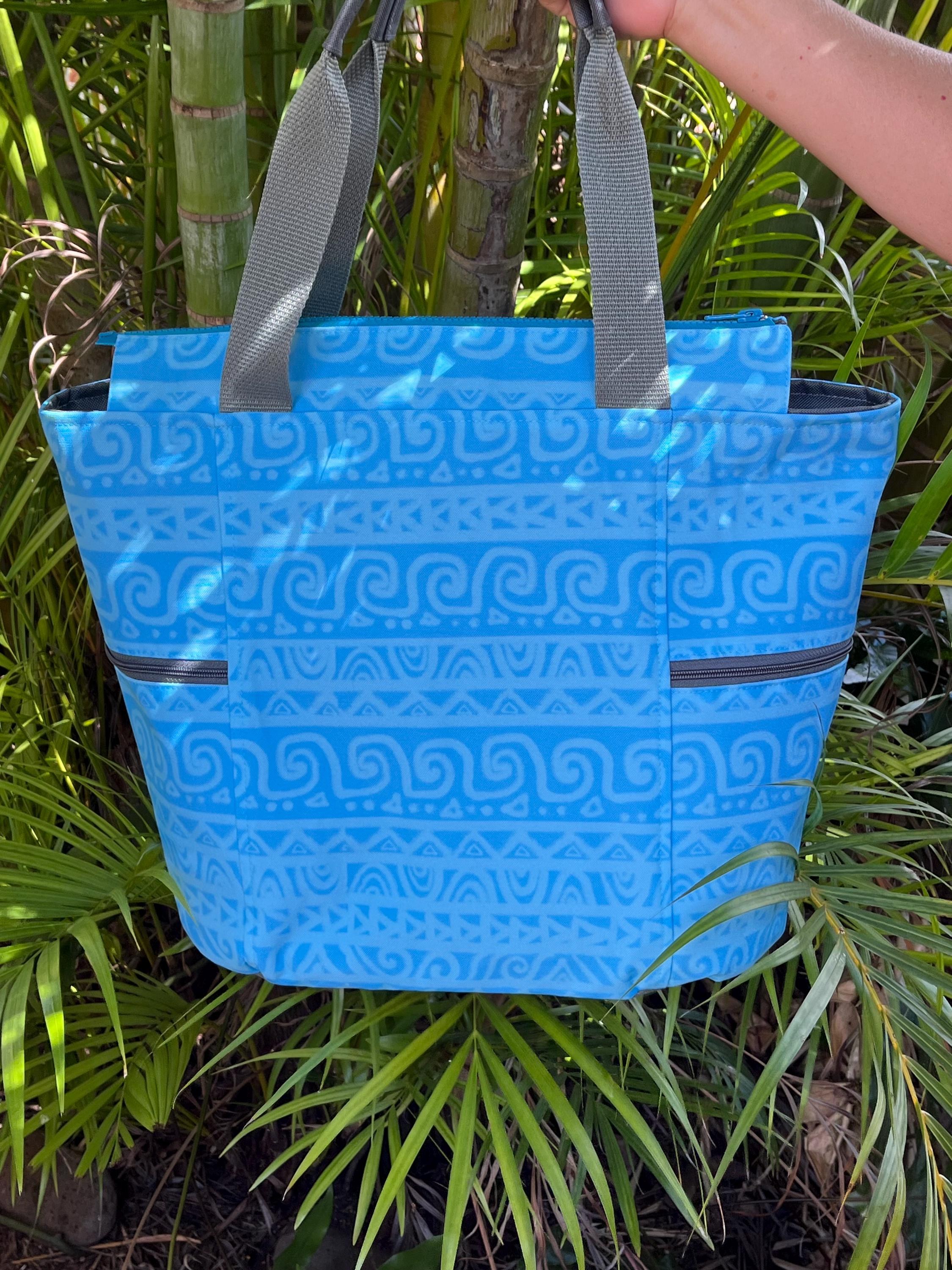 Moana Waves Washable Tote Shopping Bag, view 2