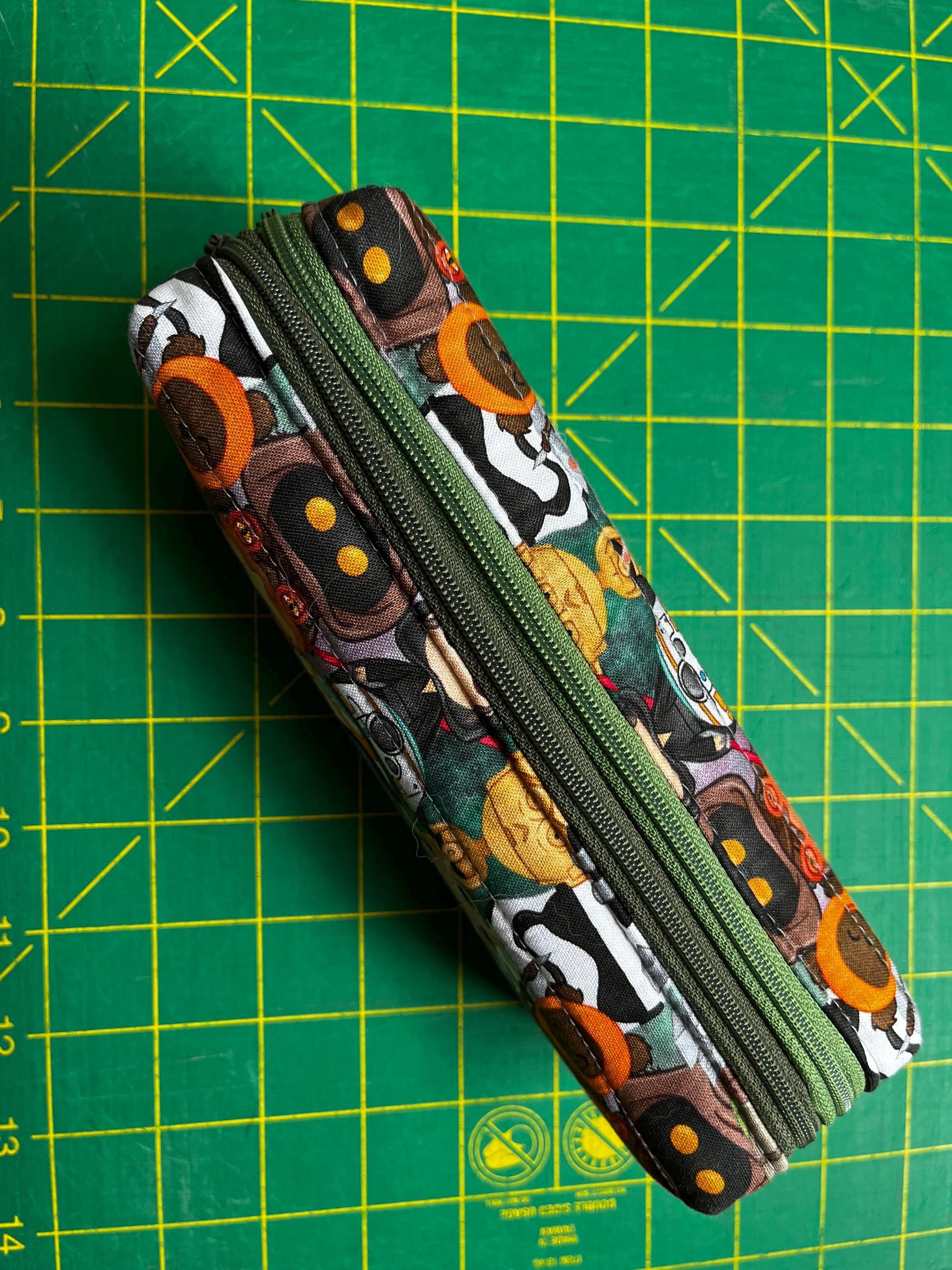 Chibi Galactic Friends Double Zip Pencil Case, view 2