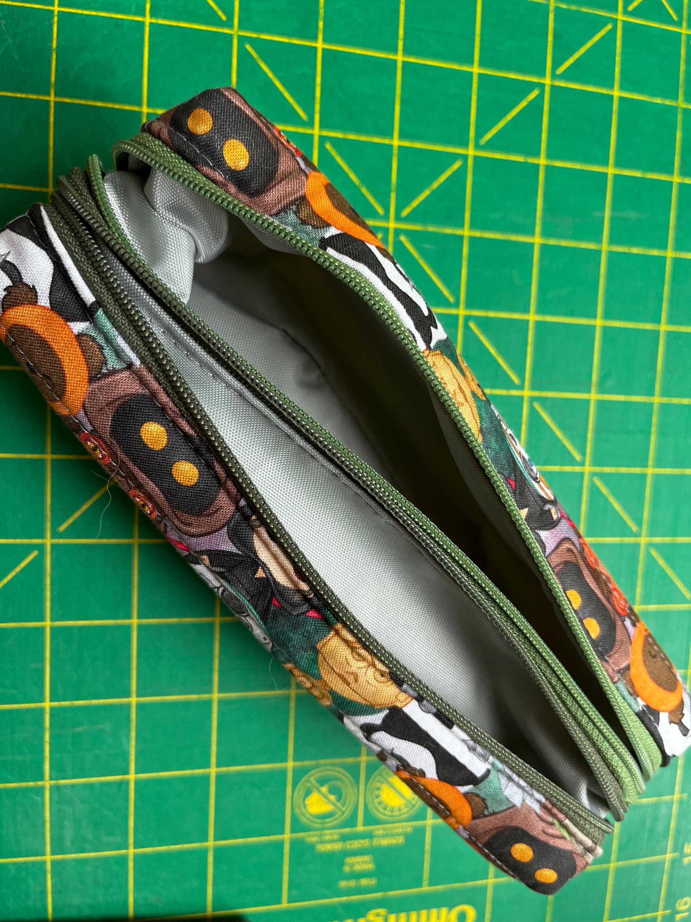 Chibi Galactic Friends Double Zip Pencil Case, view 3