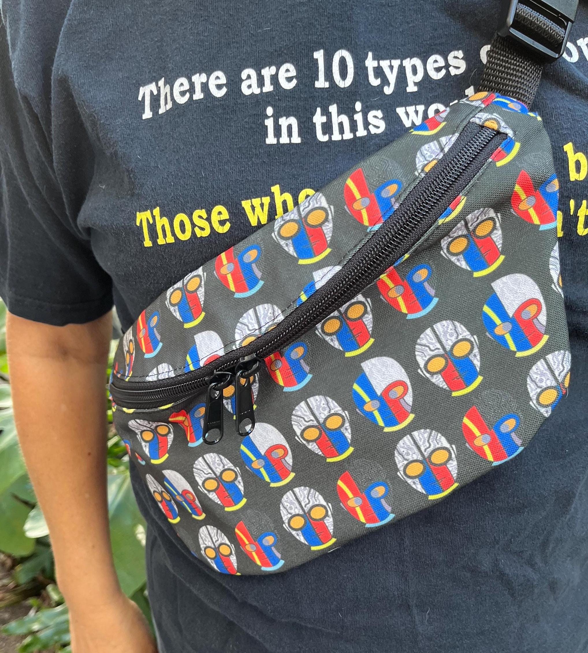 Cyborg Hero Crossbody Pouch