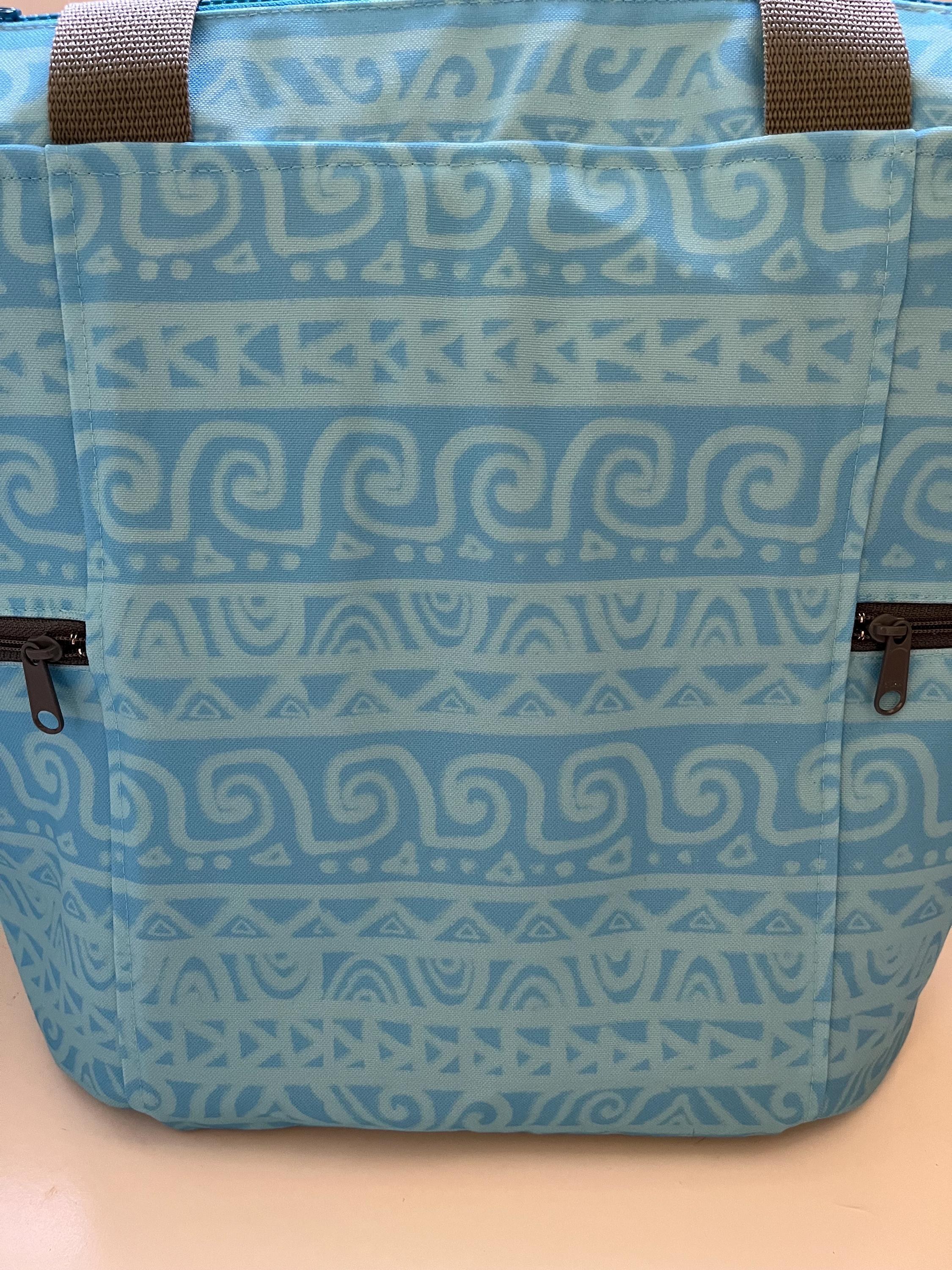 Moana Waves Washable Tote Shopping Bag, view 3