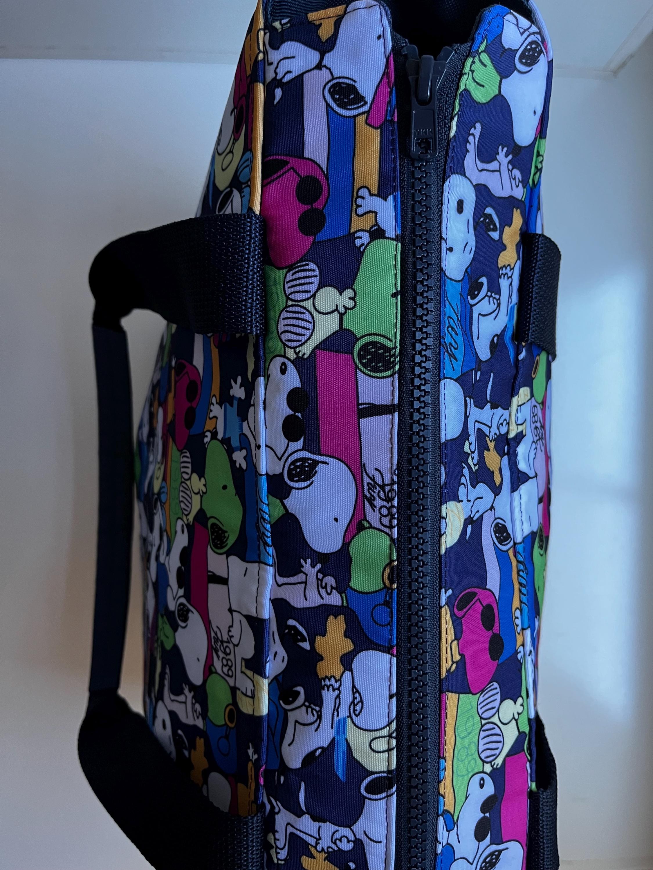 Beagle Sports Washable Tote Shopping Bag, view 6