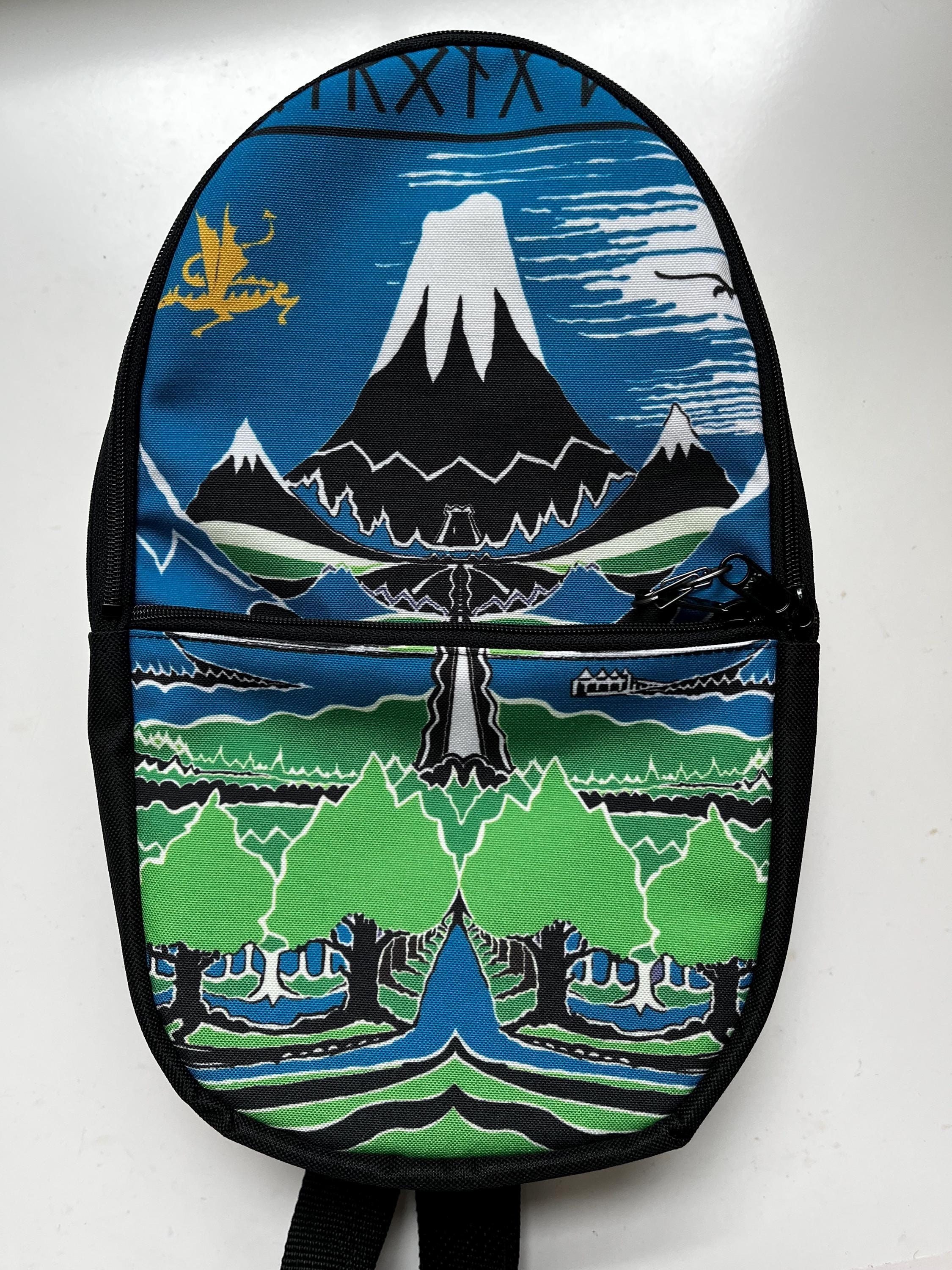 Cover Art Bullet Sling-pack Backpack, view 2