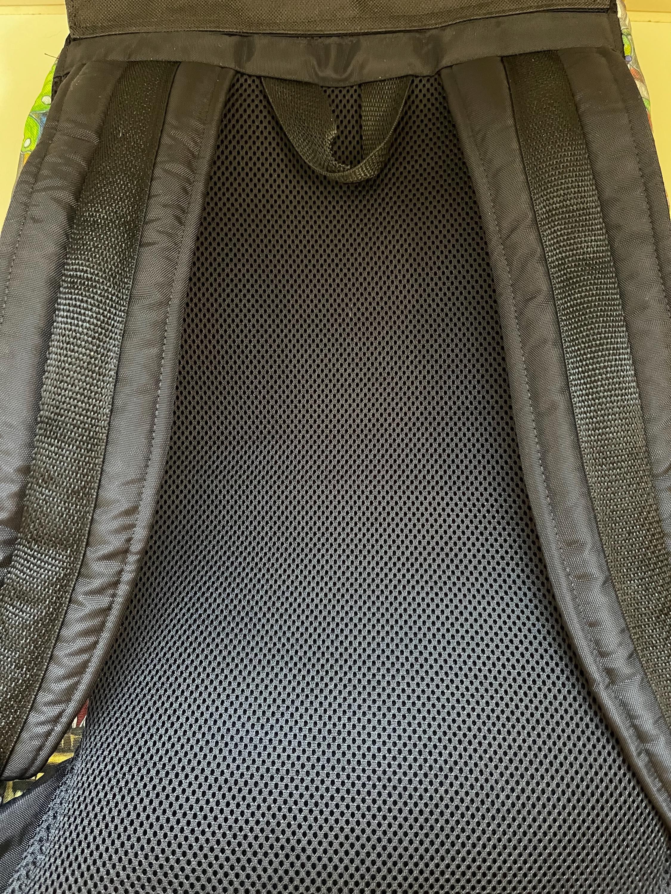 Kaiju Recycled Canvas Rucksack, view 7