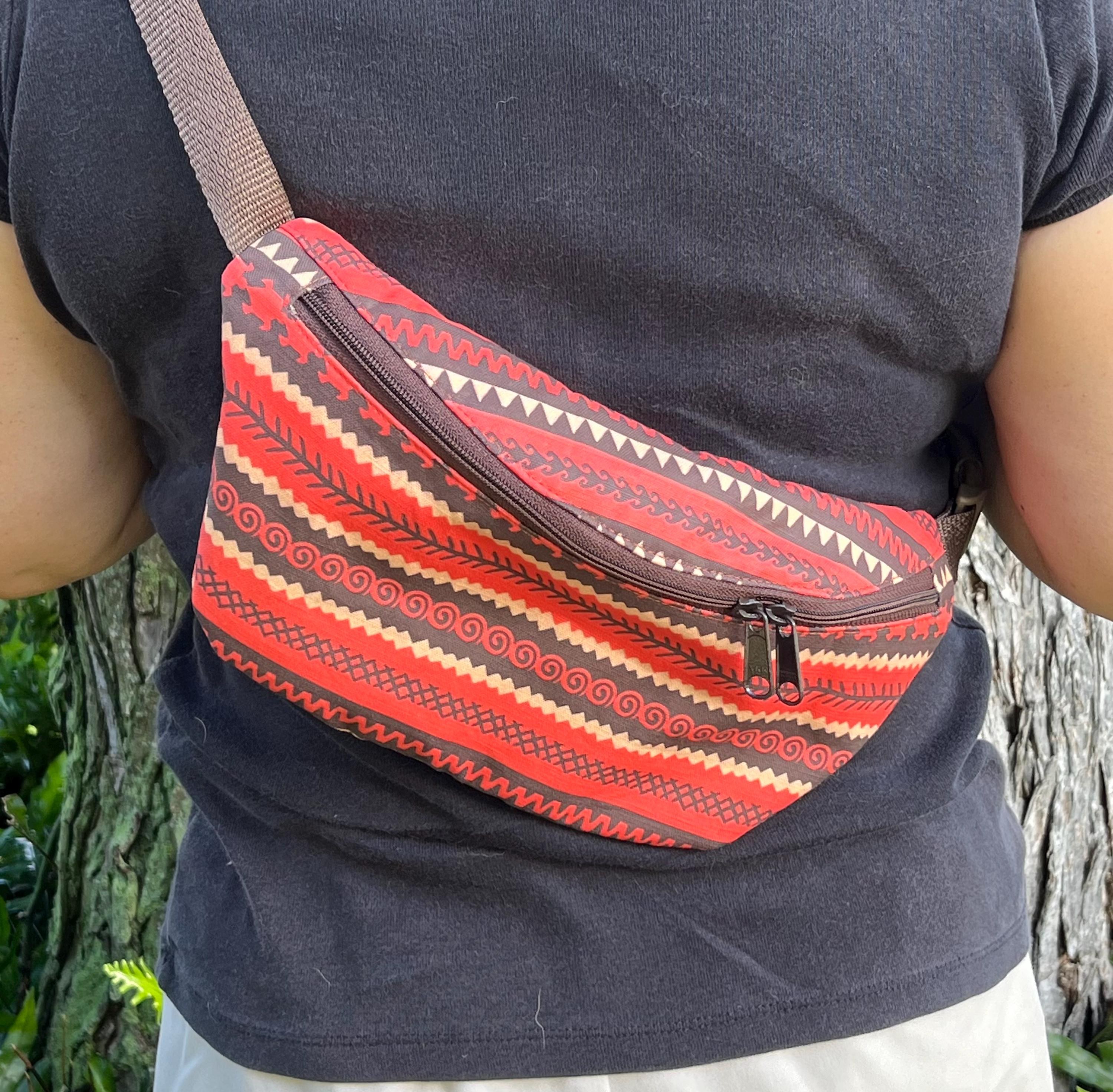 Moana Orange Tattoos Crossbody Pouch