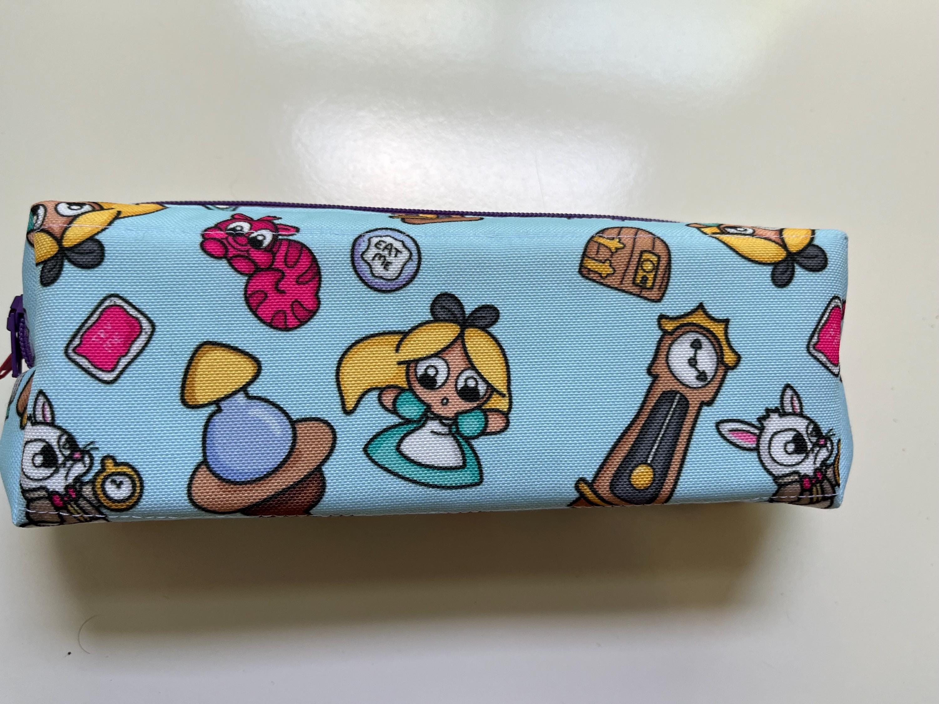 Kawaii Alice Double Zip Pencil Case, view 2