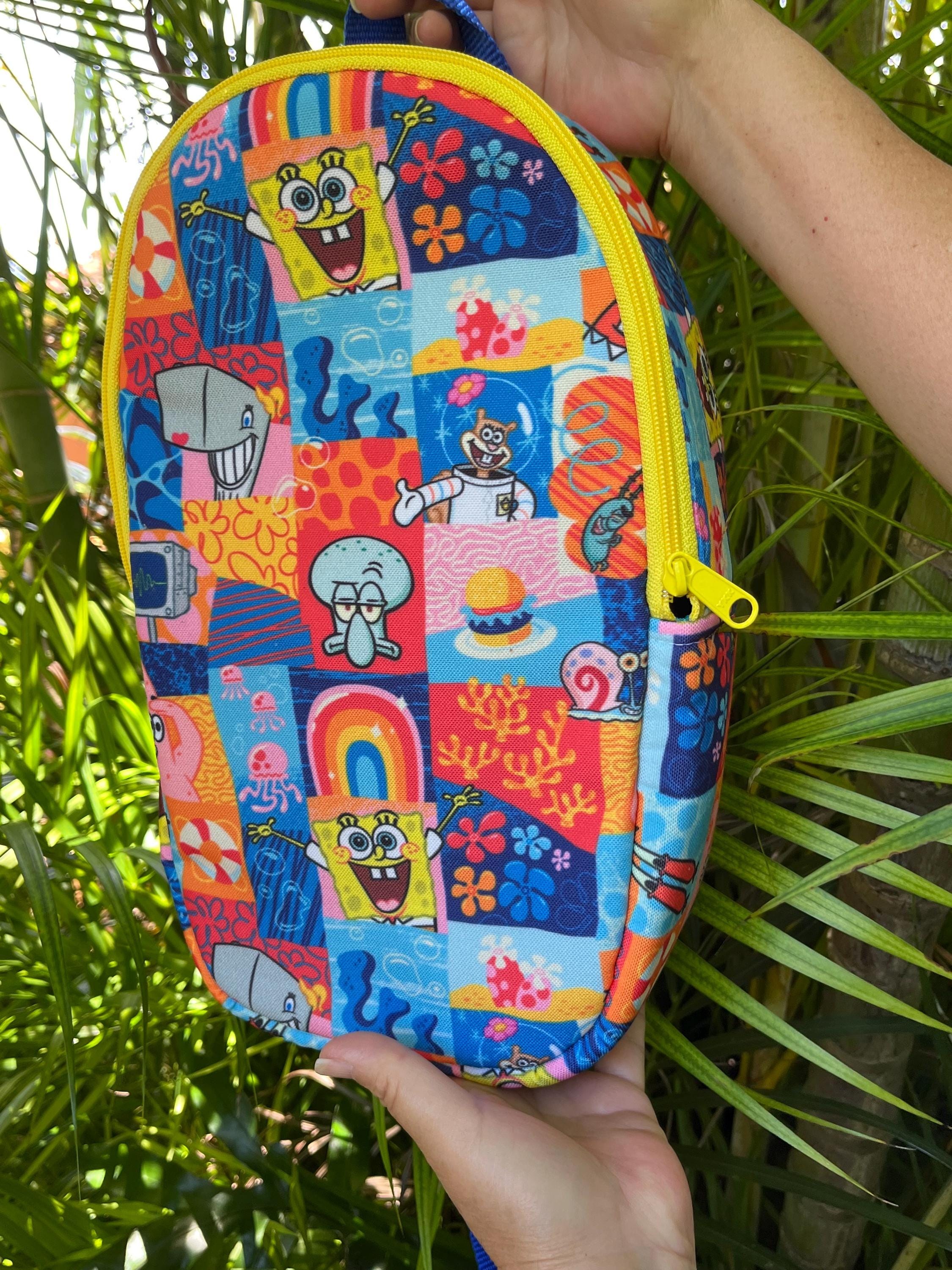 Coral Reef Cartoon Characters Bullet Sling-pack Backpack
