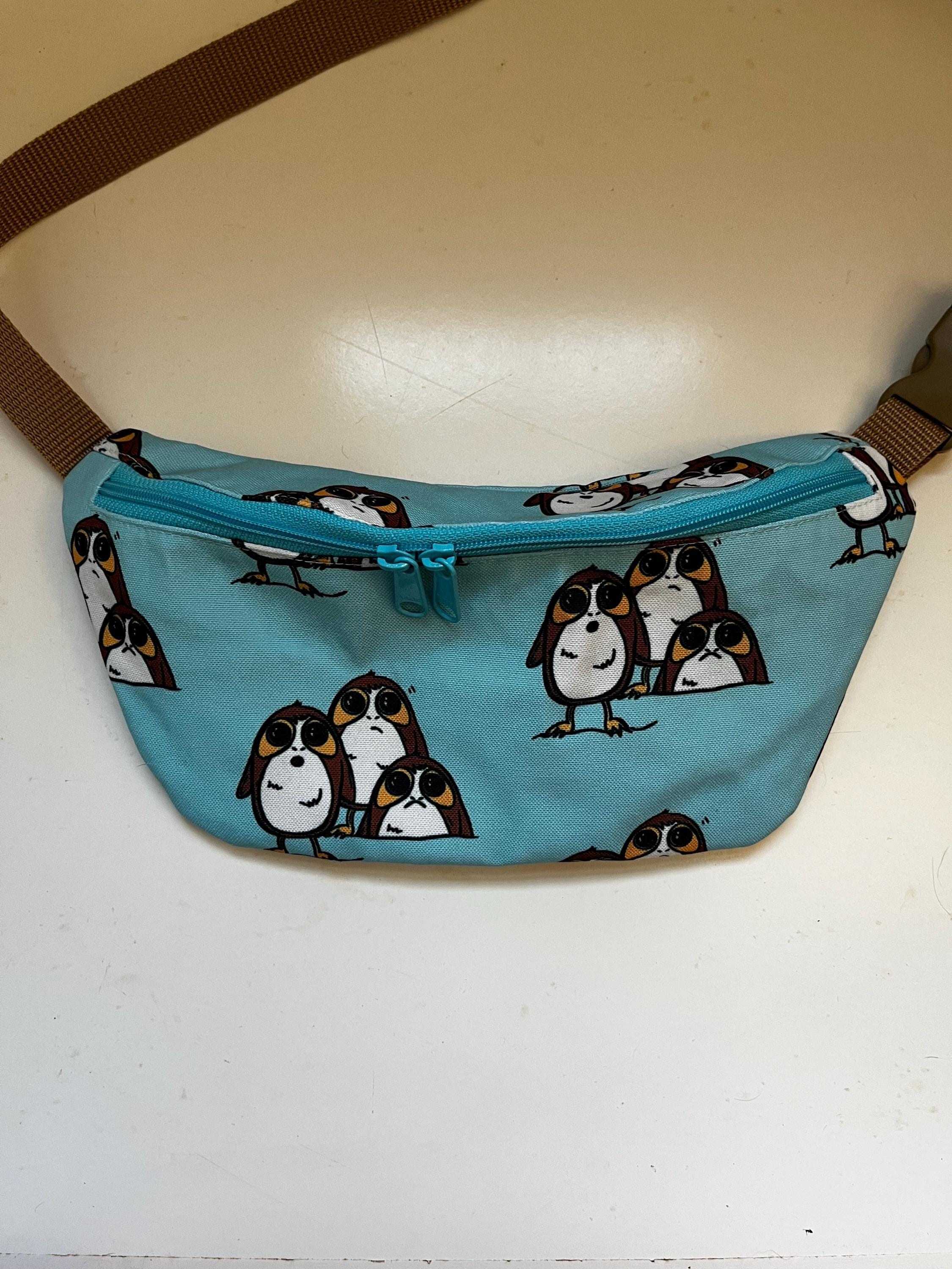 Blue Porgs Emblems Crossbody Pouch, view 2