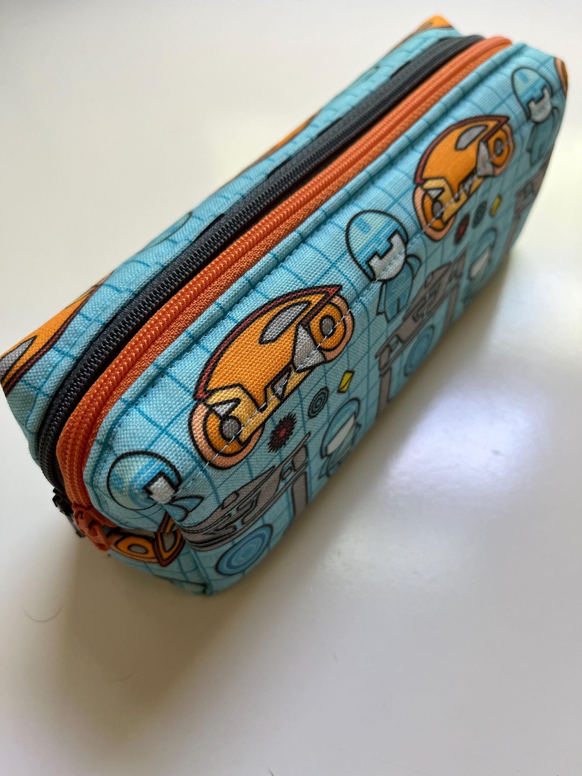 Greetings Programs! Double Zip Pencil Case