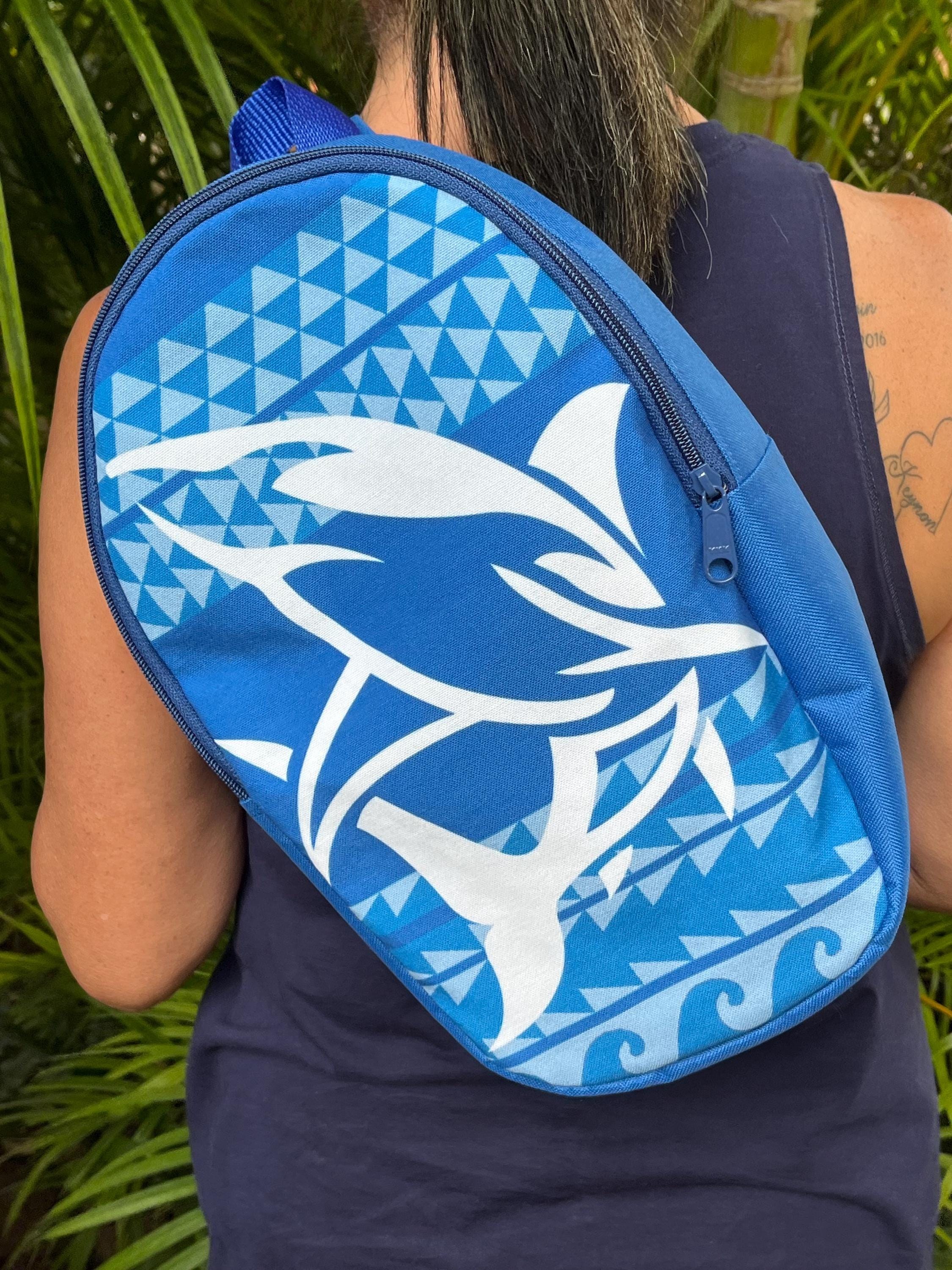 Naia Dolphin Tattoo Bullet Sling-pack Backpack