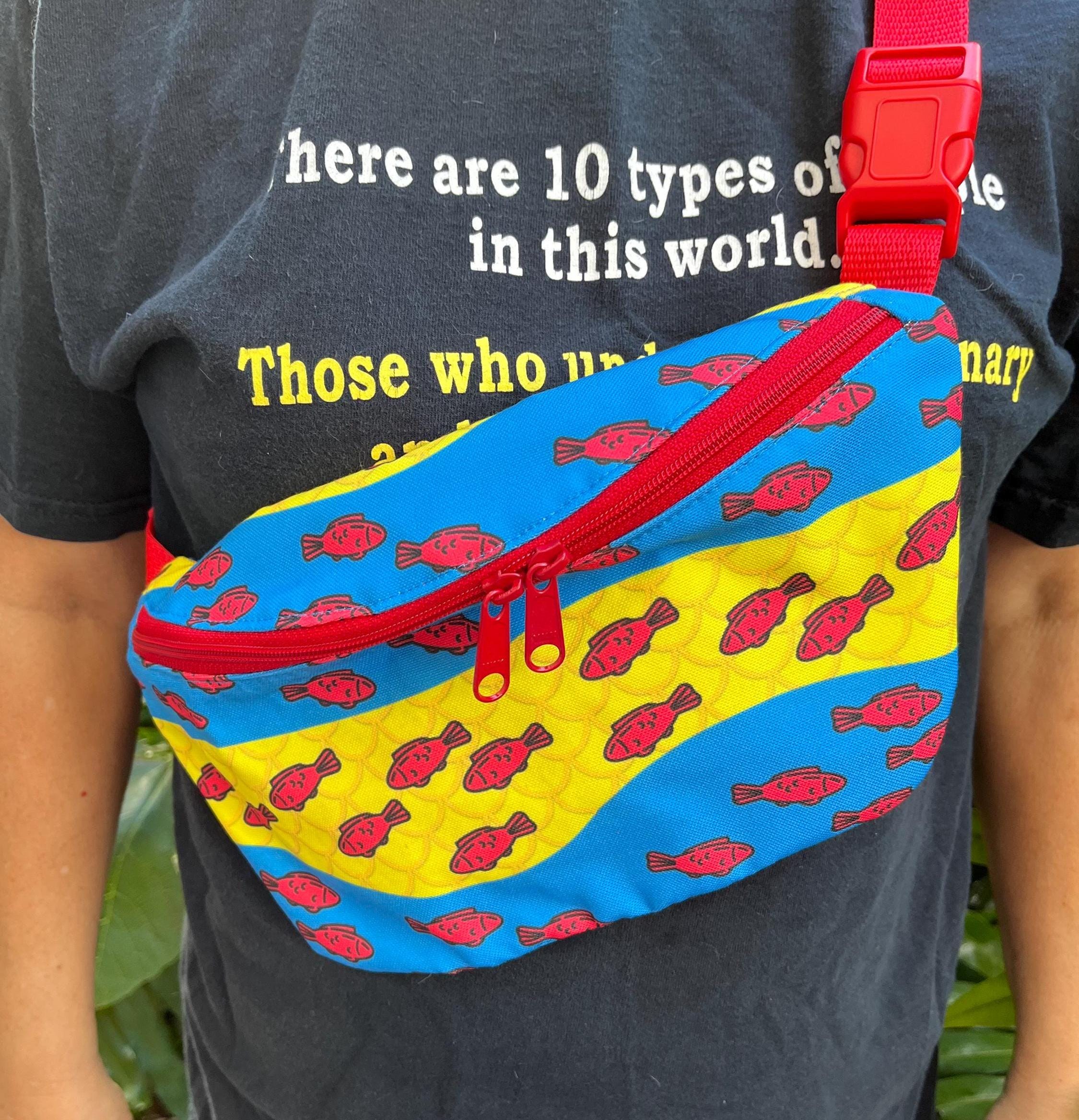 Red Swimmers Waist Pouch