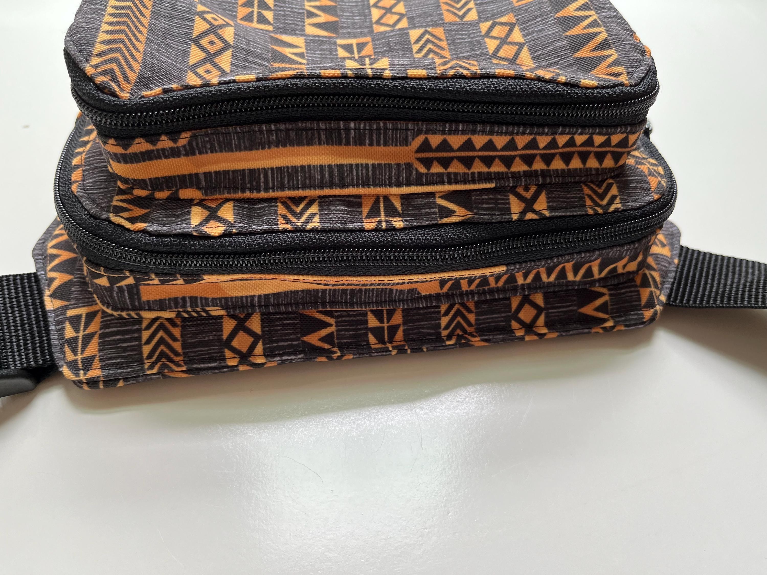 Bamboo Tapa Printers “Ohe Kapala” Sling-pack, view 3