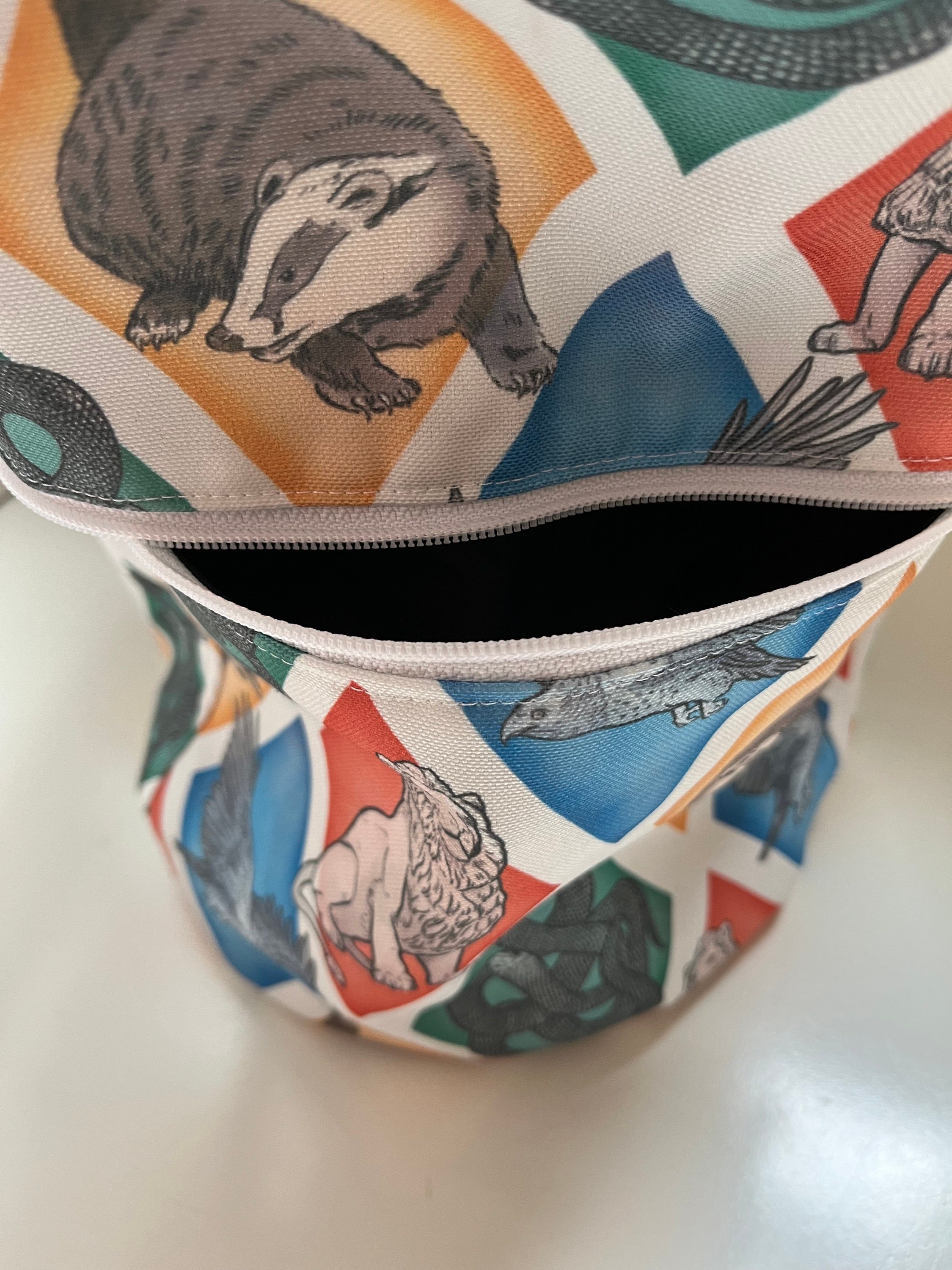 Wizarding Houses Washable Tote Shopping Bag, view 3