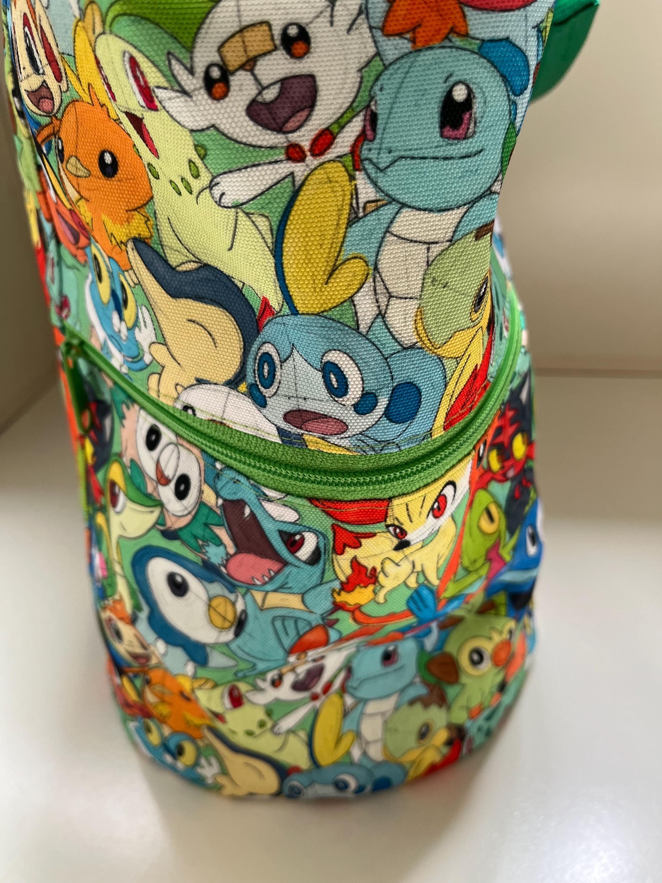 Alola Galar Kalos Pocket Monsters Washable Tote Shopping Bag, view 4