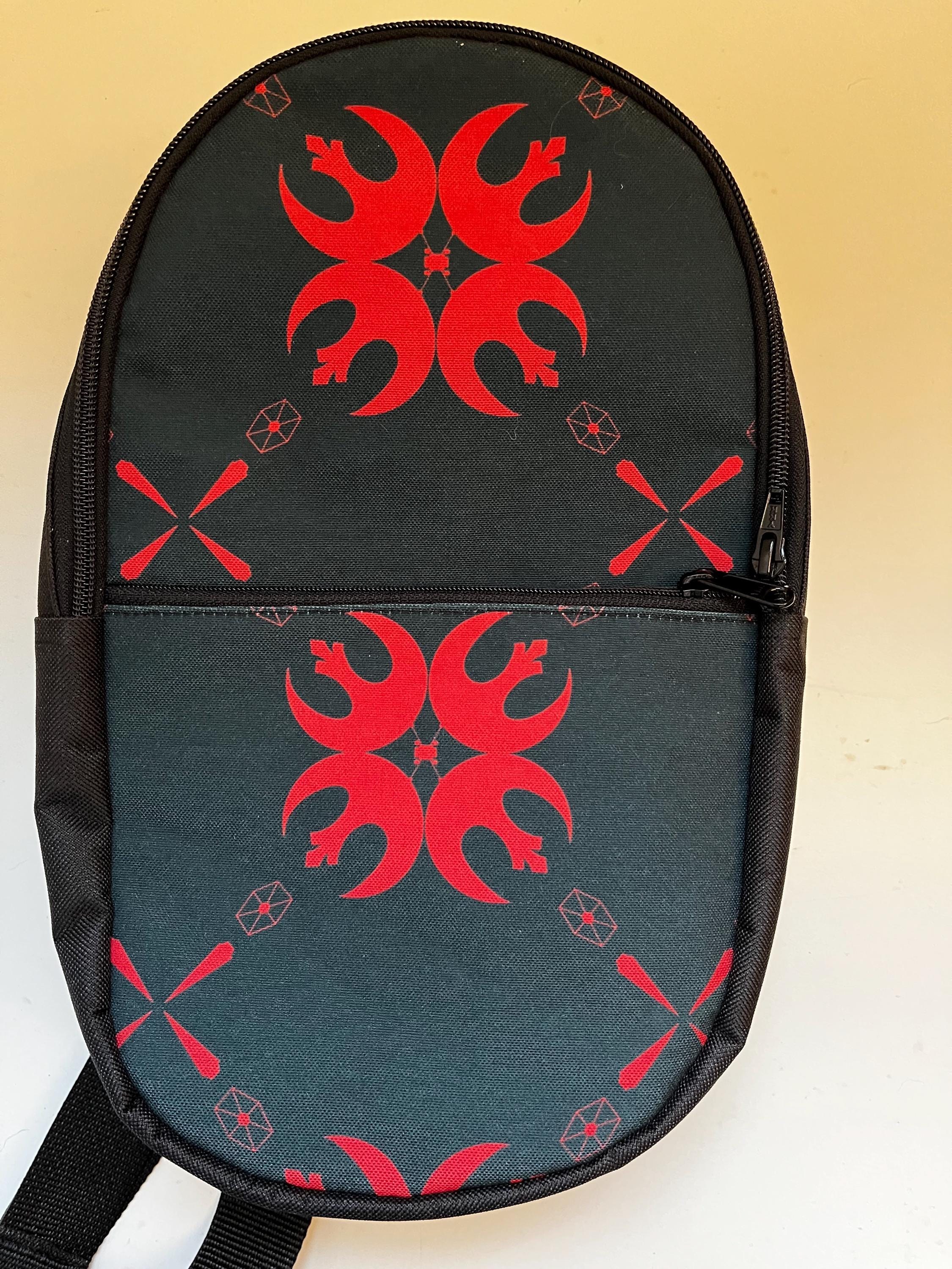 Black Jedi Emblems Bullet Sling-pack Backpack, view 2