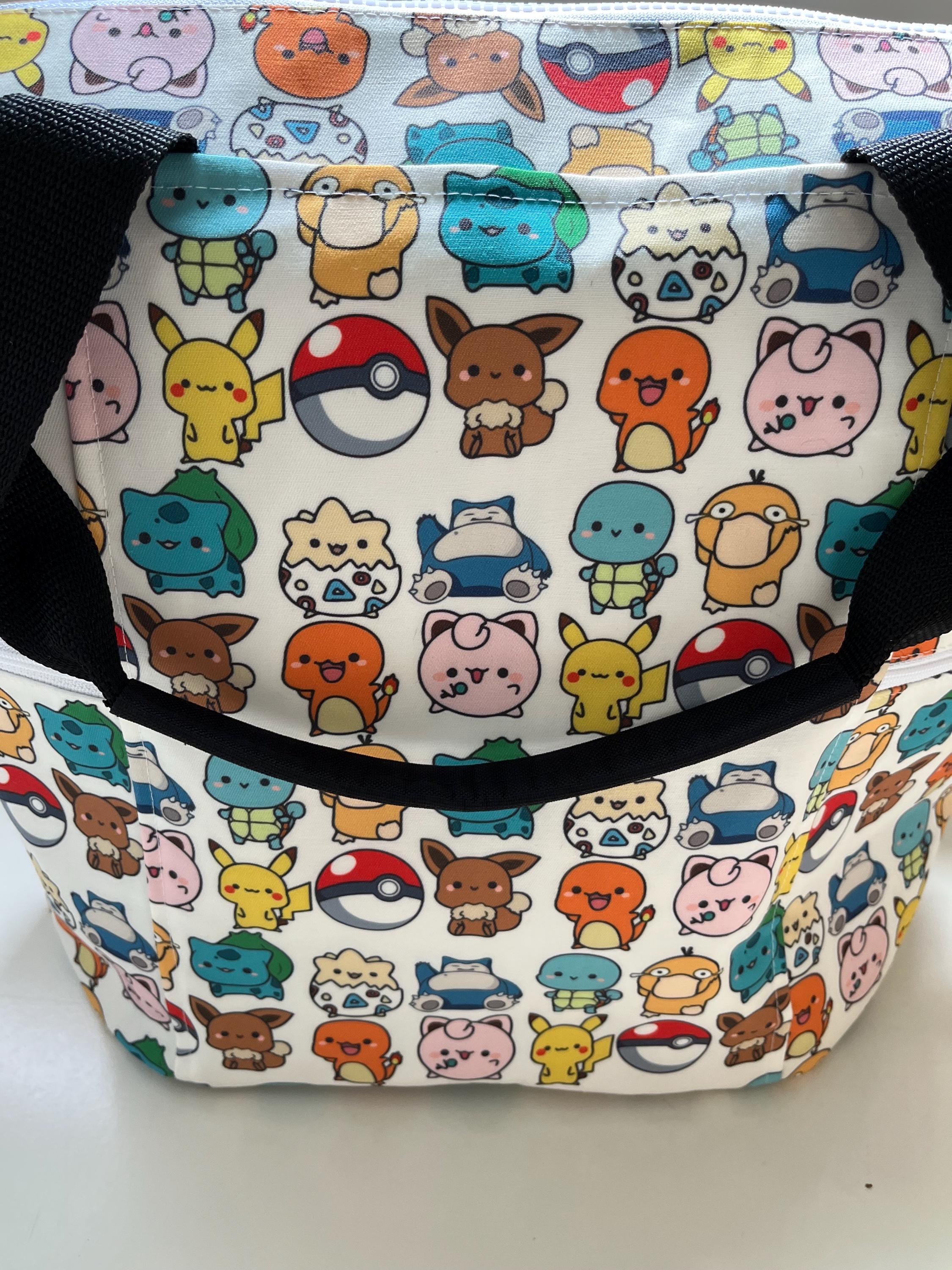 Poke Babies Washable Tote Shopping Bag, view 8