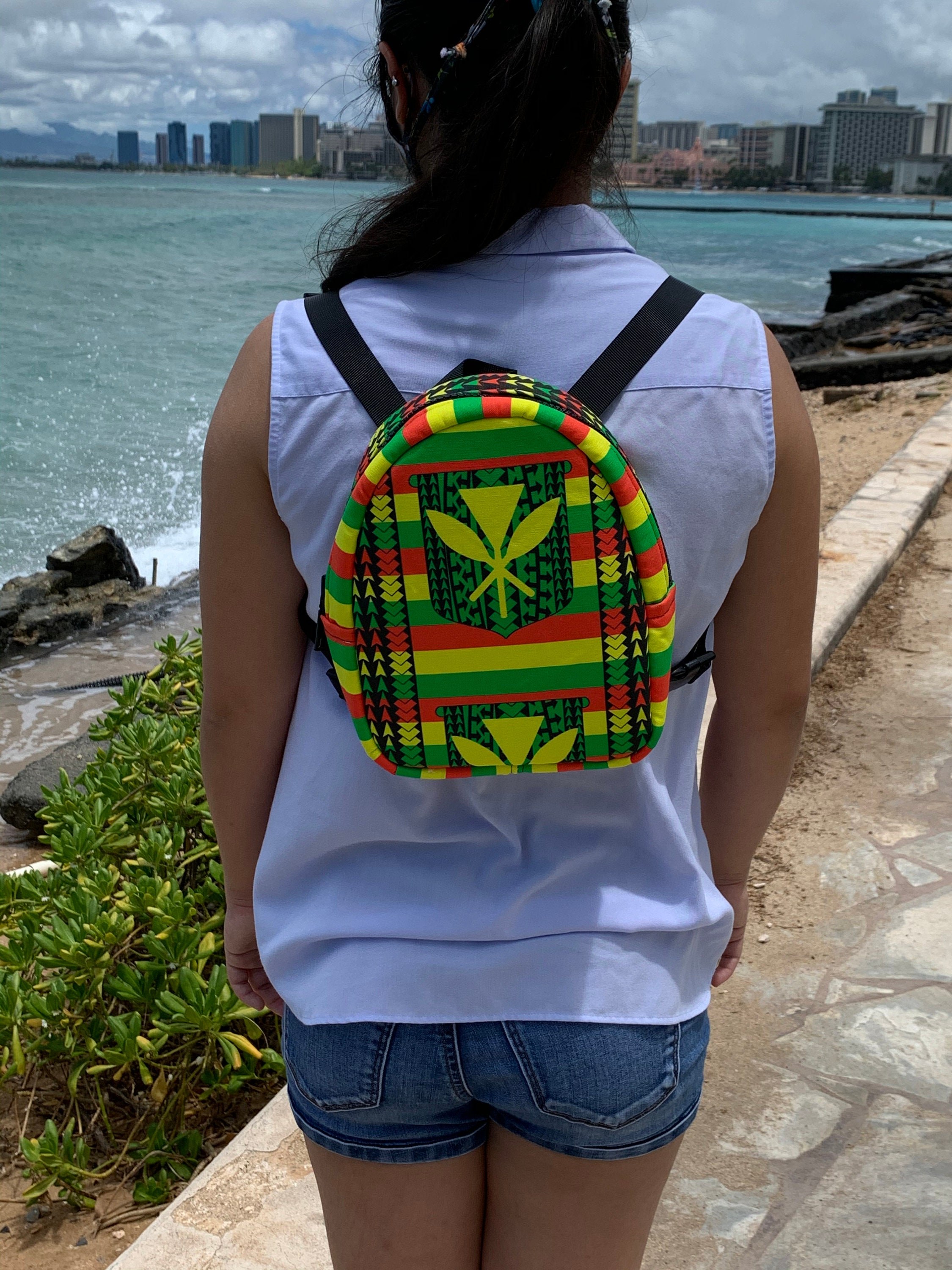 Kanaka Maoli Mini Backpack, view 7