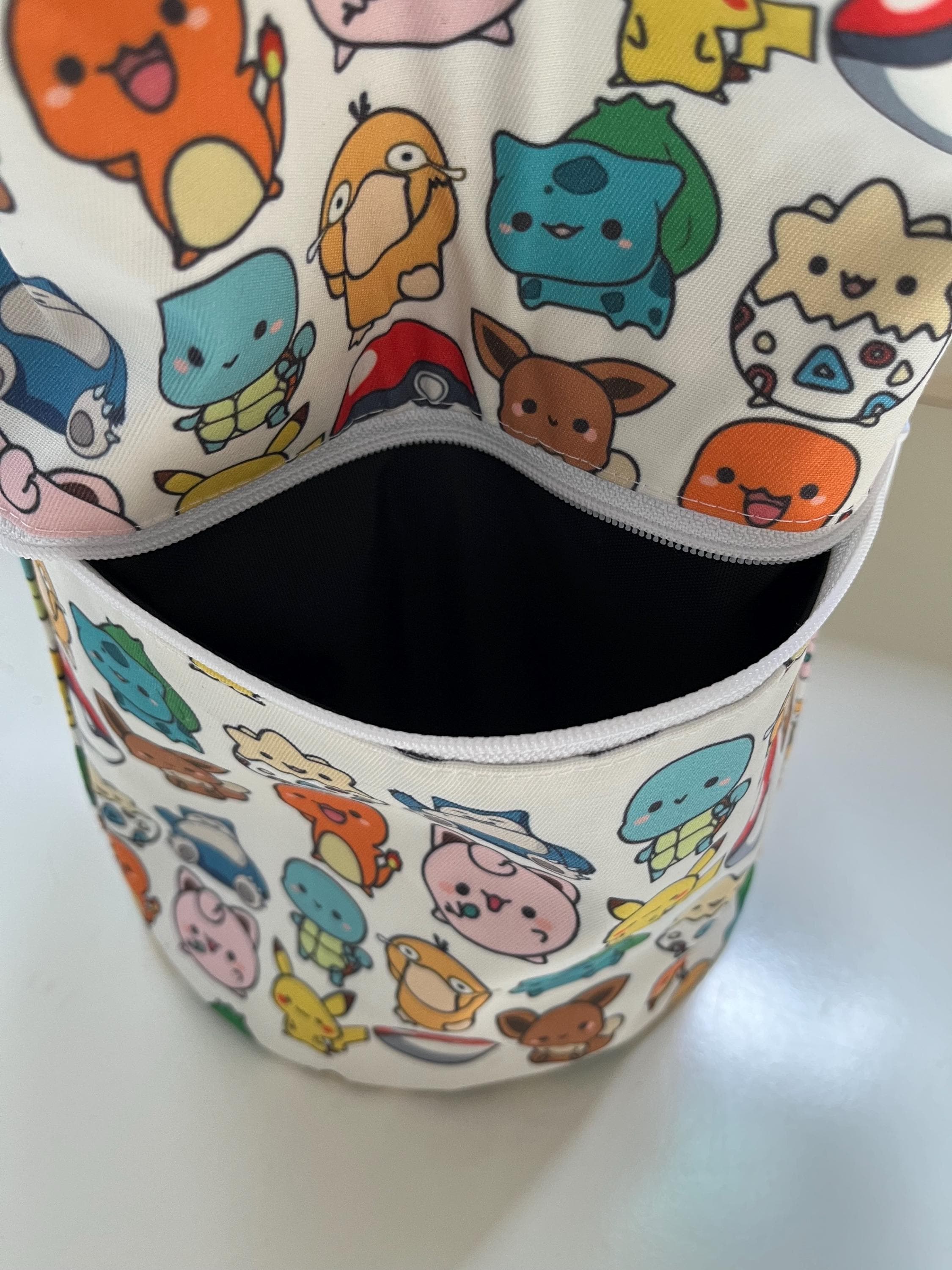 Poke Babies Washable Tote Shopping Bag, view 5