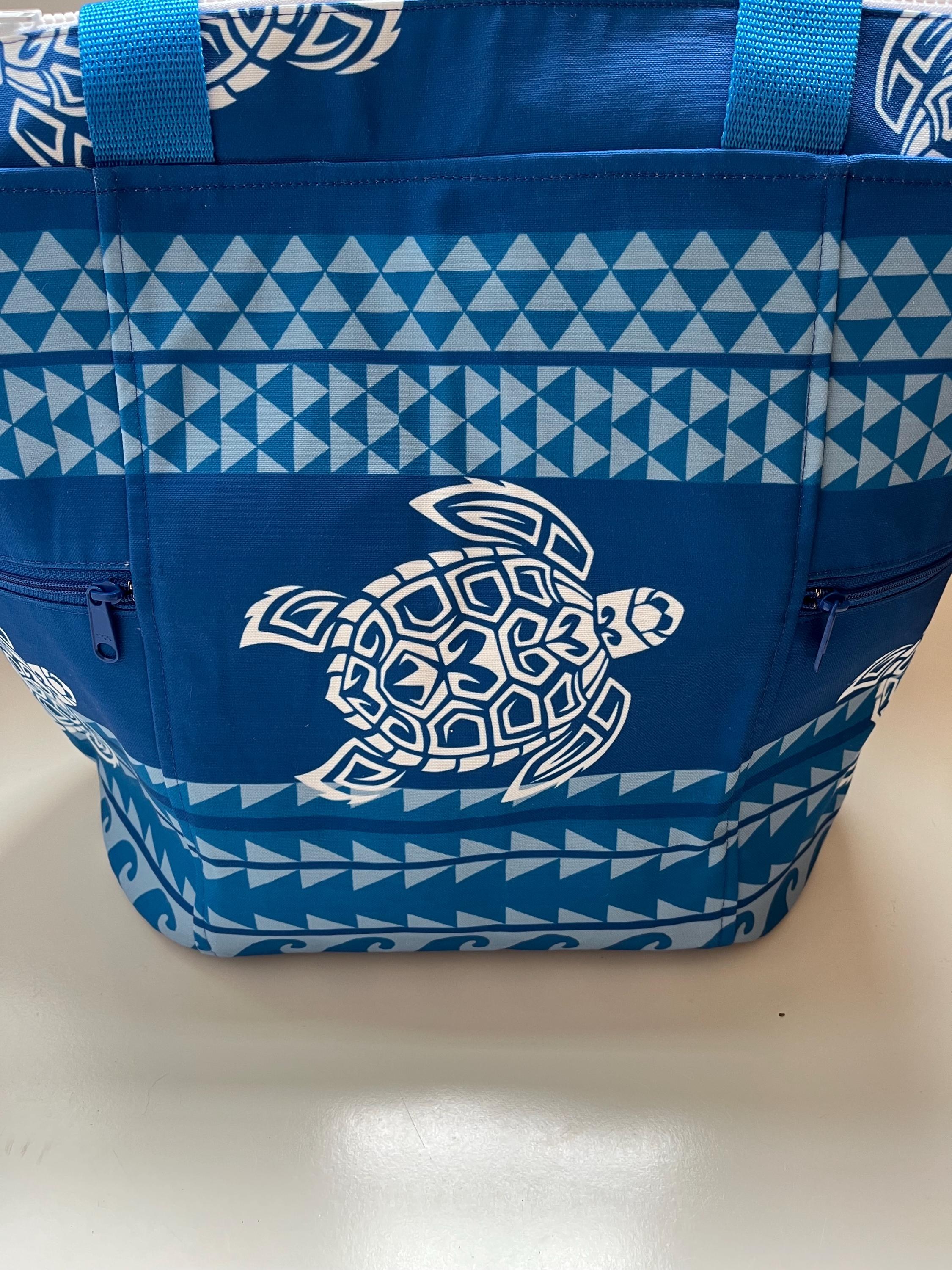 Honu Turtle Washable Tote Shopping Bag, view 3