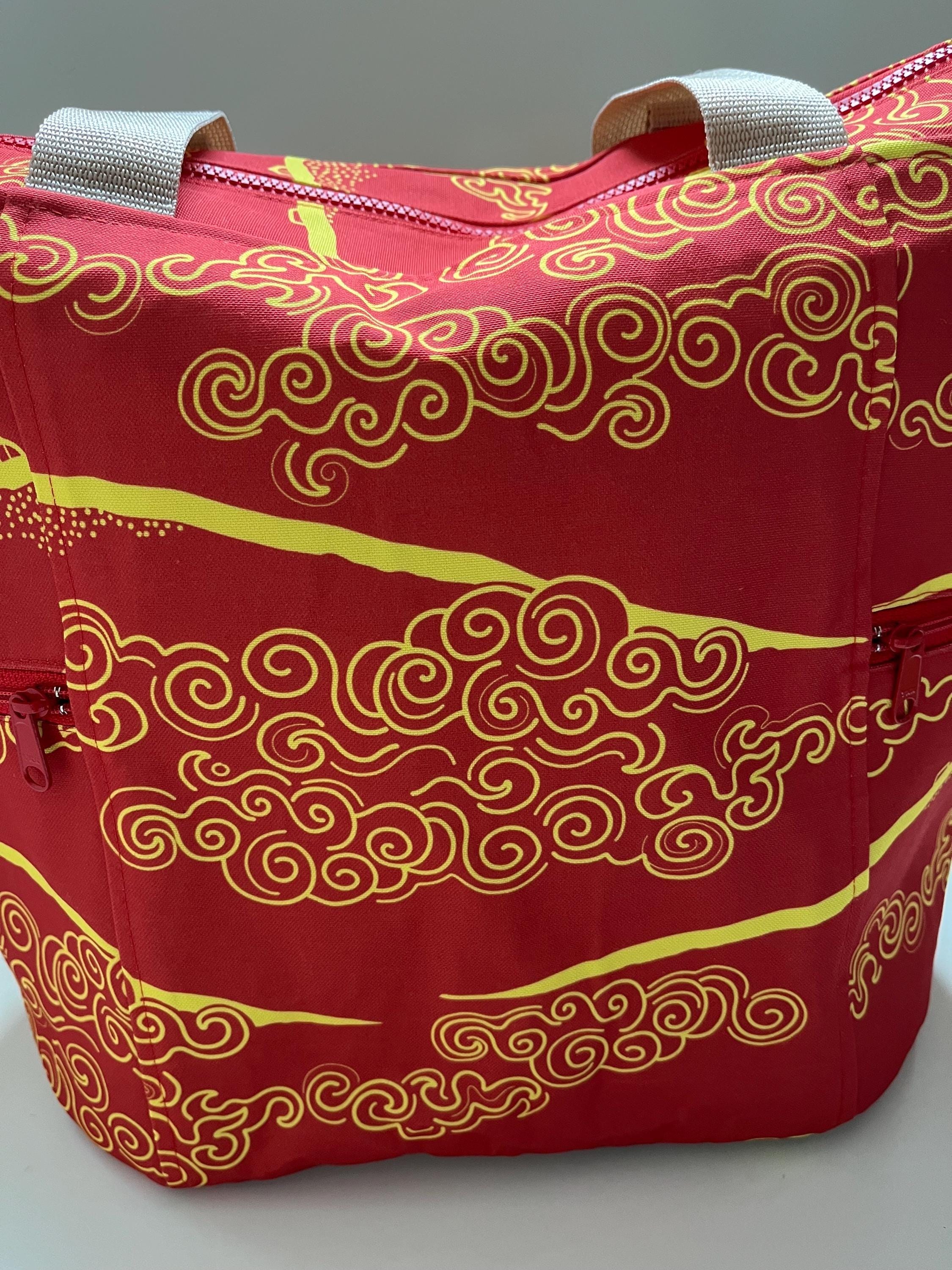 Mauna Kea “Pele” Washable Tote Shopping Bag, view 3