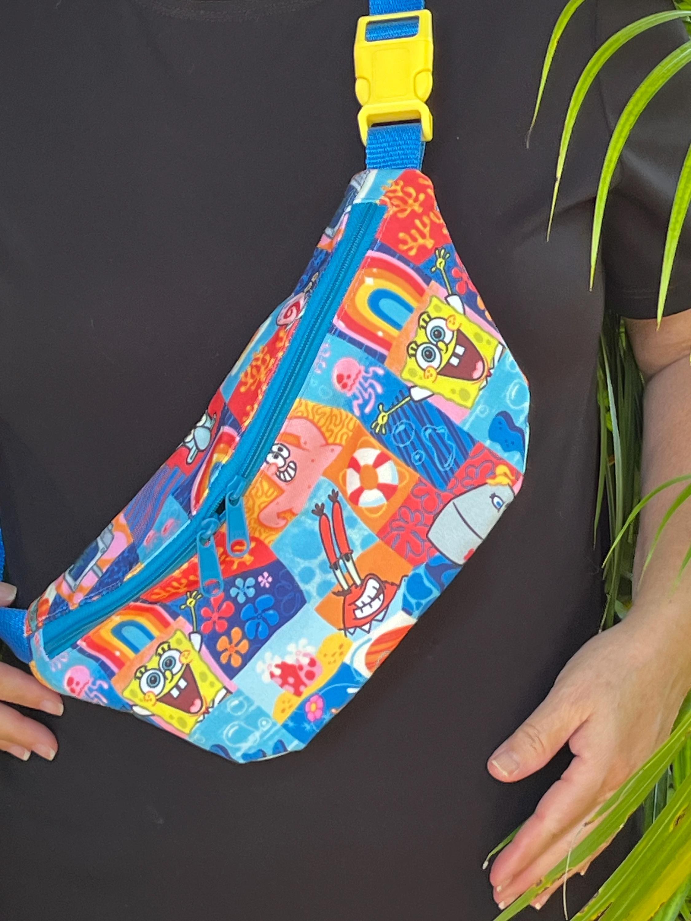 Coral Reef Cartoon Crossbody Pouch