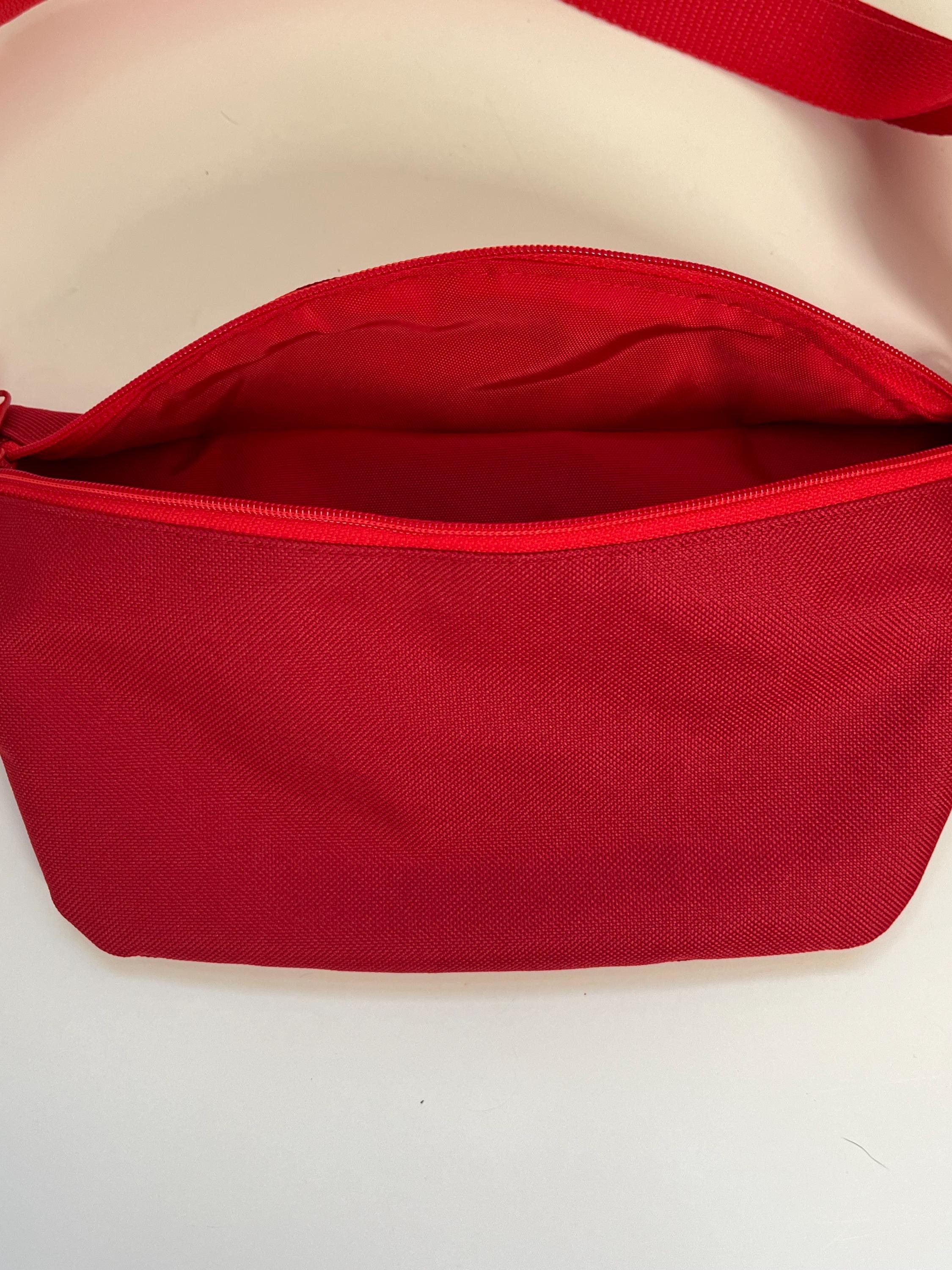 Highly Visible Crossbody Pouch - Red, view 3