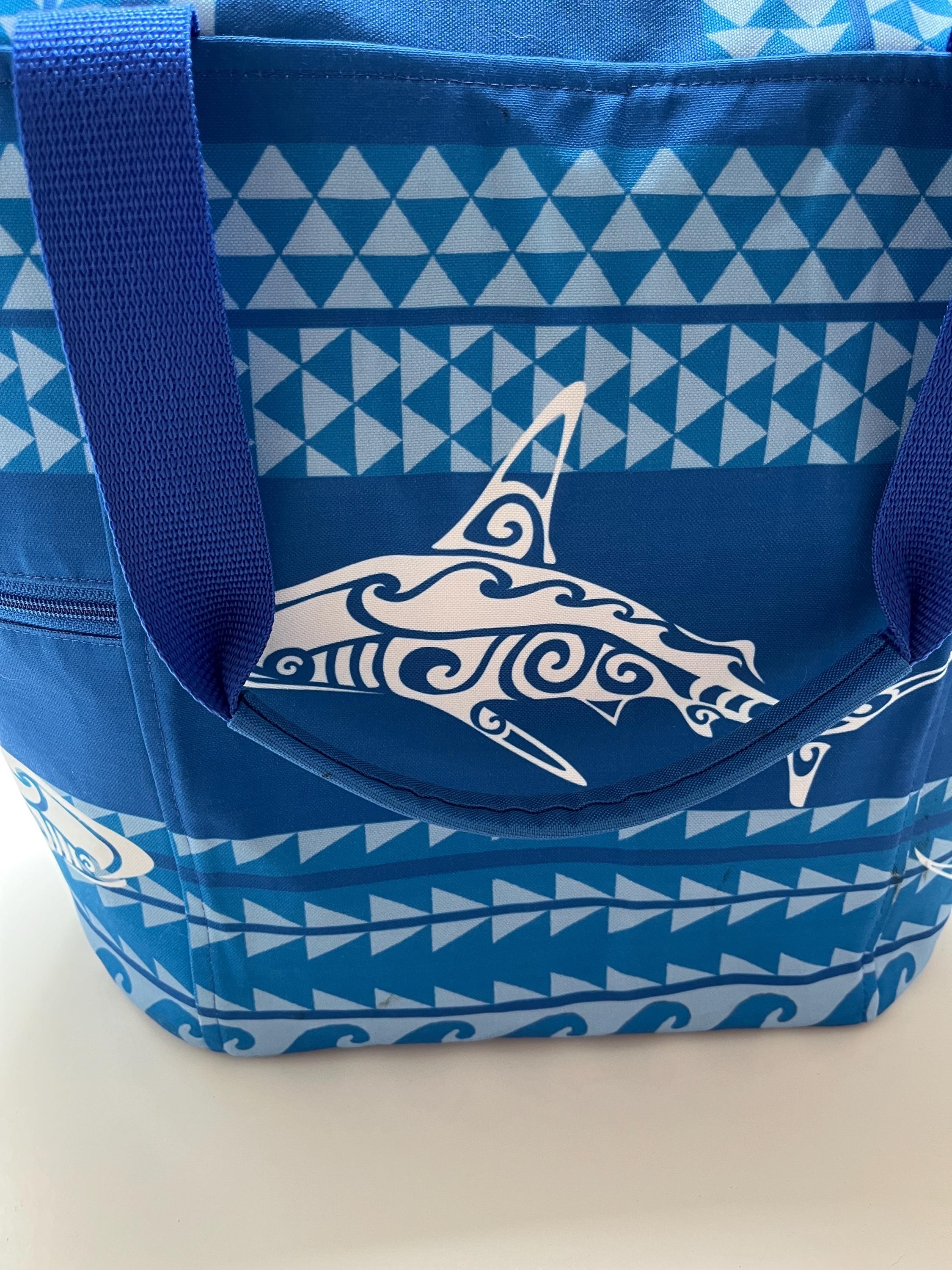 Shark Mano Washable Tote Shopping Bag, view 6