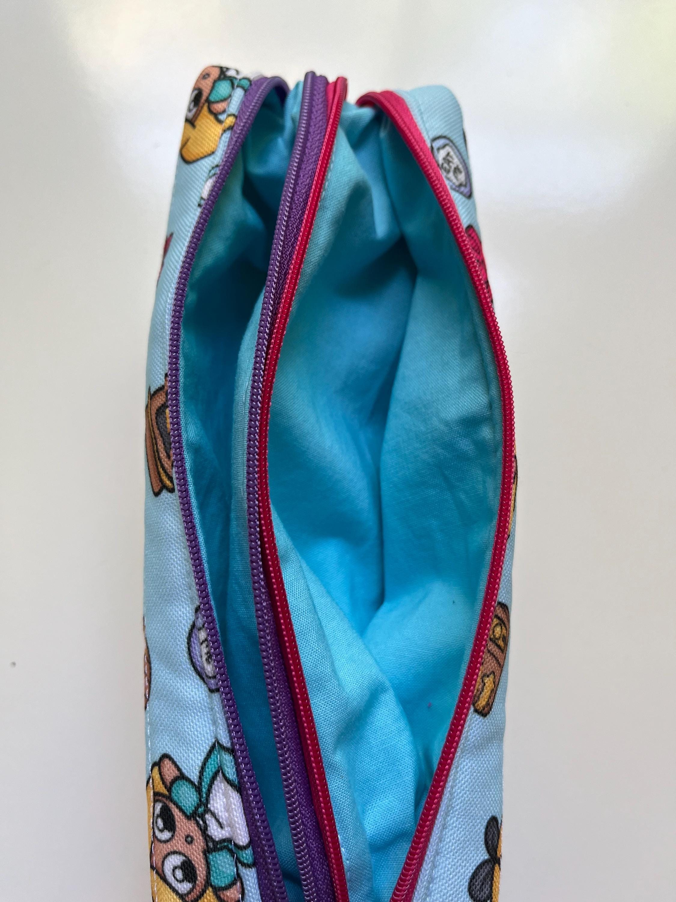 Kawaii Alice Double Zip Pencil Case, view 4